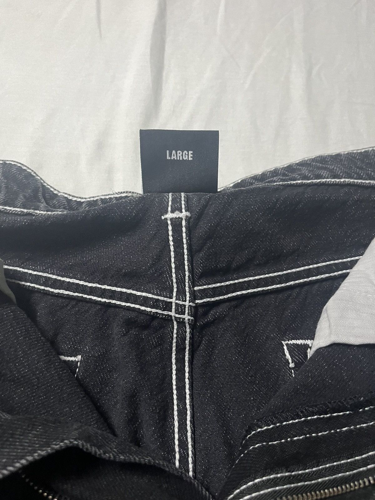 Revenge REVENGE SPIDER WEB DENIM PANT BLACK Size US 32 / EU 48 - 5 Thumbnail