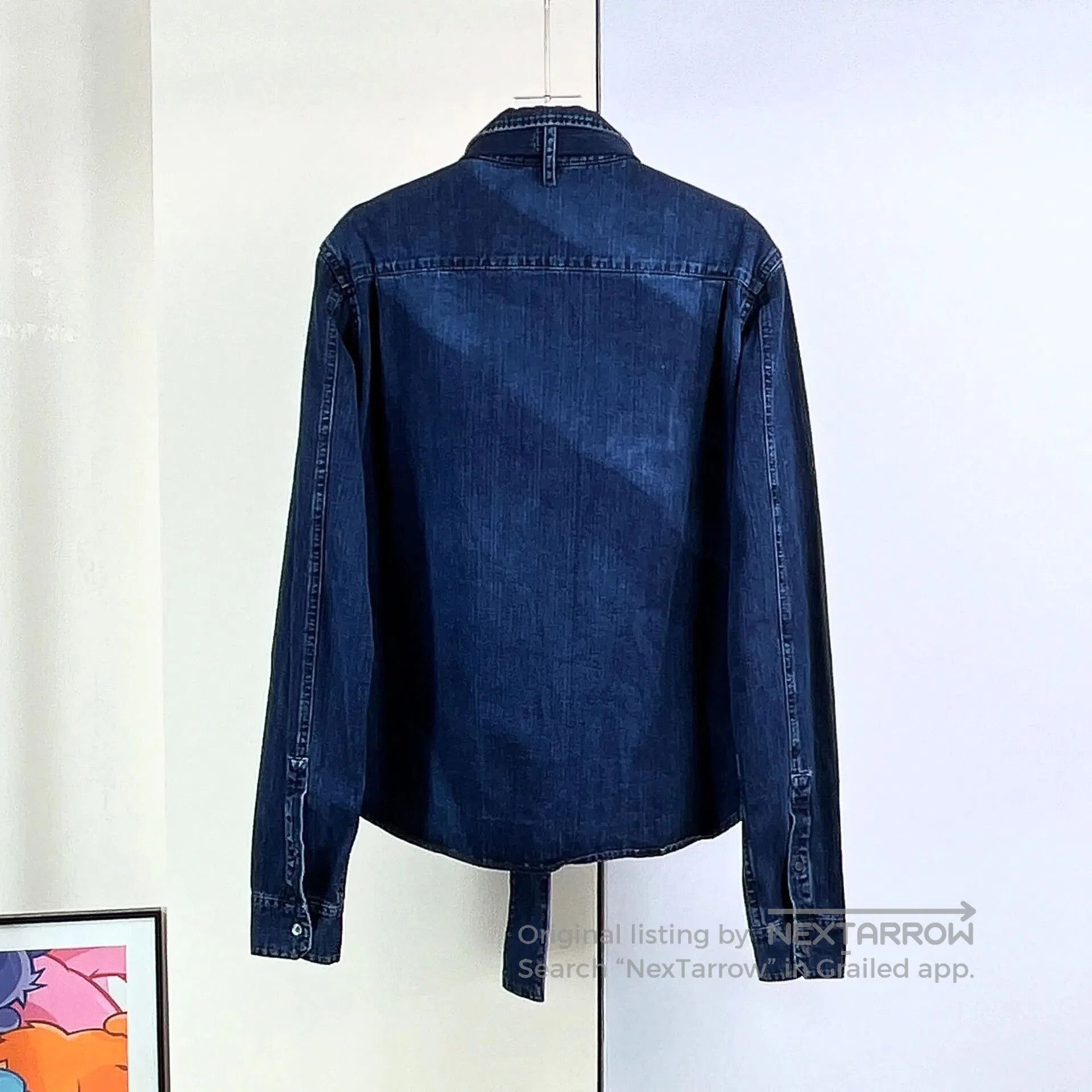 Loewe LOEWE Blue Bow Denim Jacket. Size M / US 6-8 / IT 42-44 - 5 Thumbnail