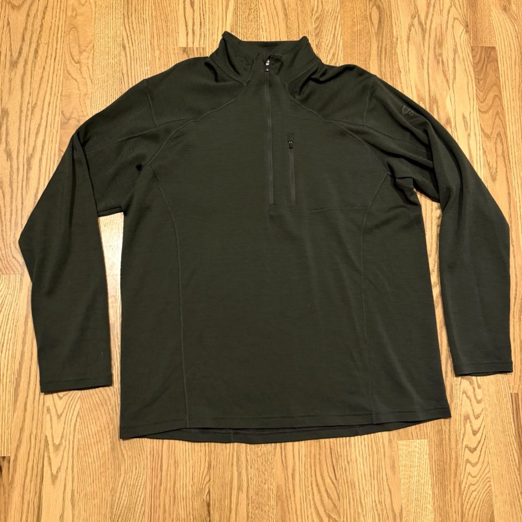 Mountain Hardwear Mountain Hardwear Cusco Merino Wool Pullover 1/2 Zip Sweater Men’s XL Green Size US XL / EU 56 / 4 - 2 Thumbnail