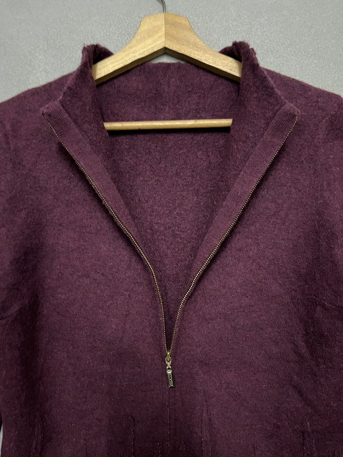 Lanvin 375. LANVIN wool sweatshirt with Zip Cardigan Size XS / US 0-2 / IT 36-38 - 4 Thumbnail