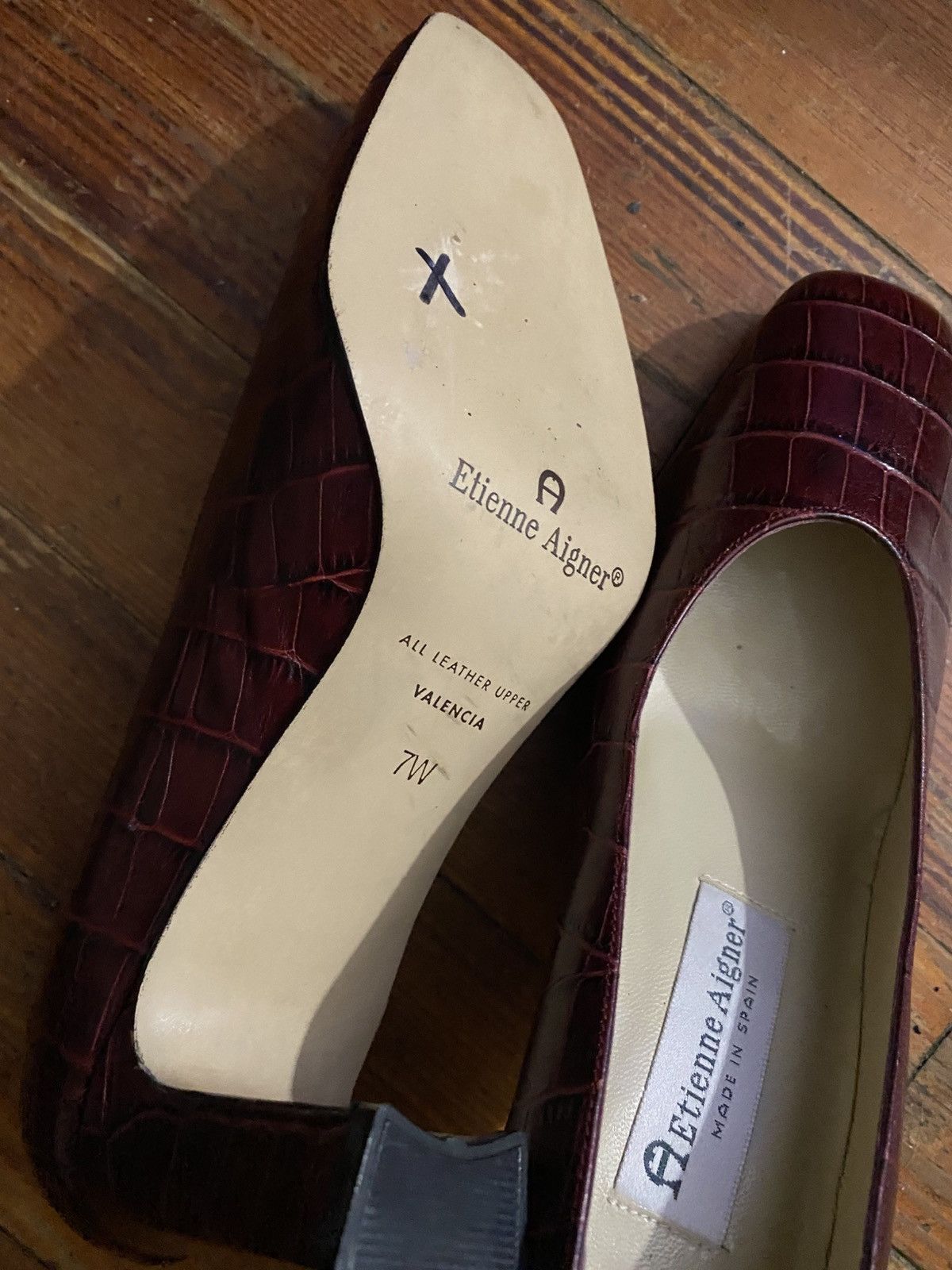 Etienne Aigner Vintage Etienne Aigner heels 7W Size US 7 / IT 37 - 6 Thumbnail