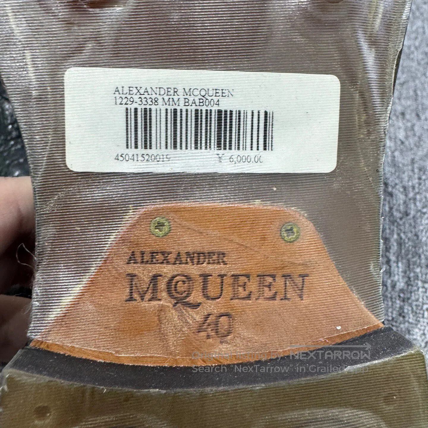 Alexander McQueen ALEXANDER MCQUEEN Zipper leather boot| Size US 7 / EU 40 - 4 Thumbnail