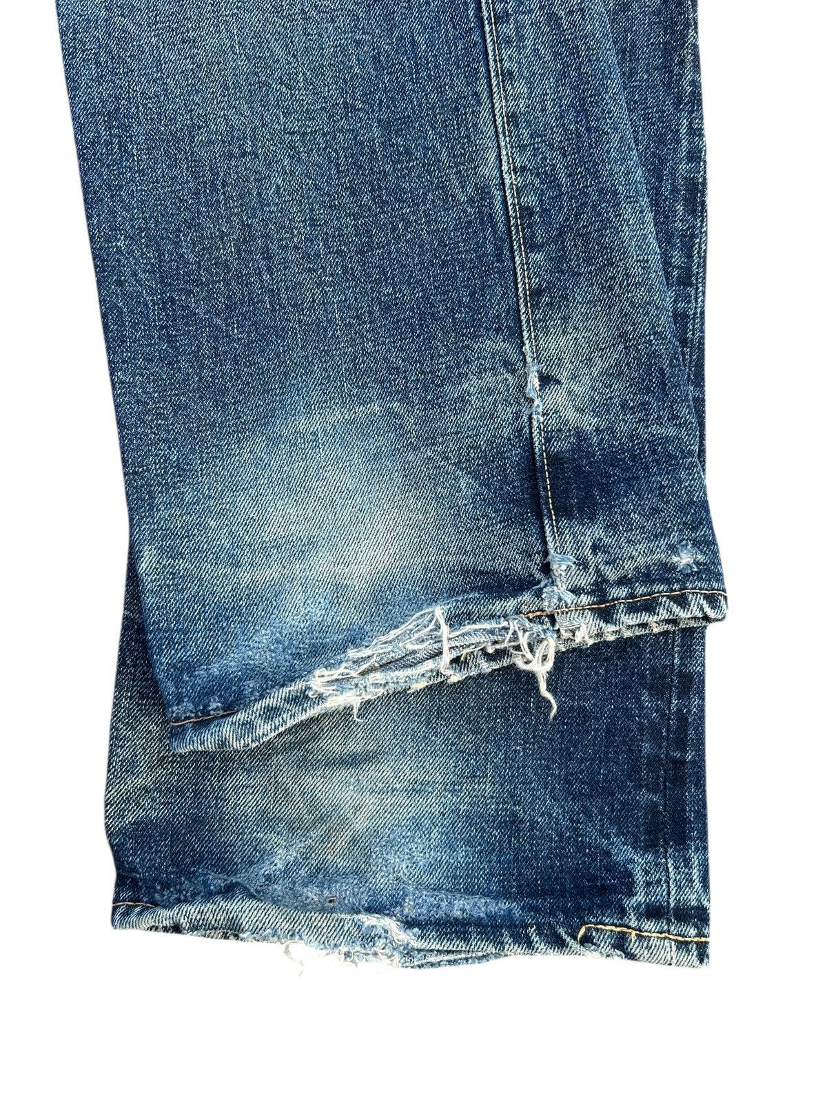 Kapital Thrashed Vintage Denime Selvedge Denim Jeans Size US 29 - 16 Thumbnail