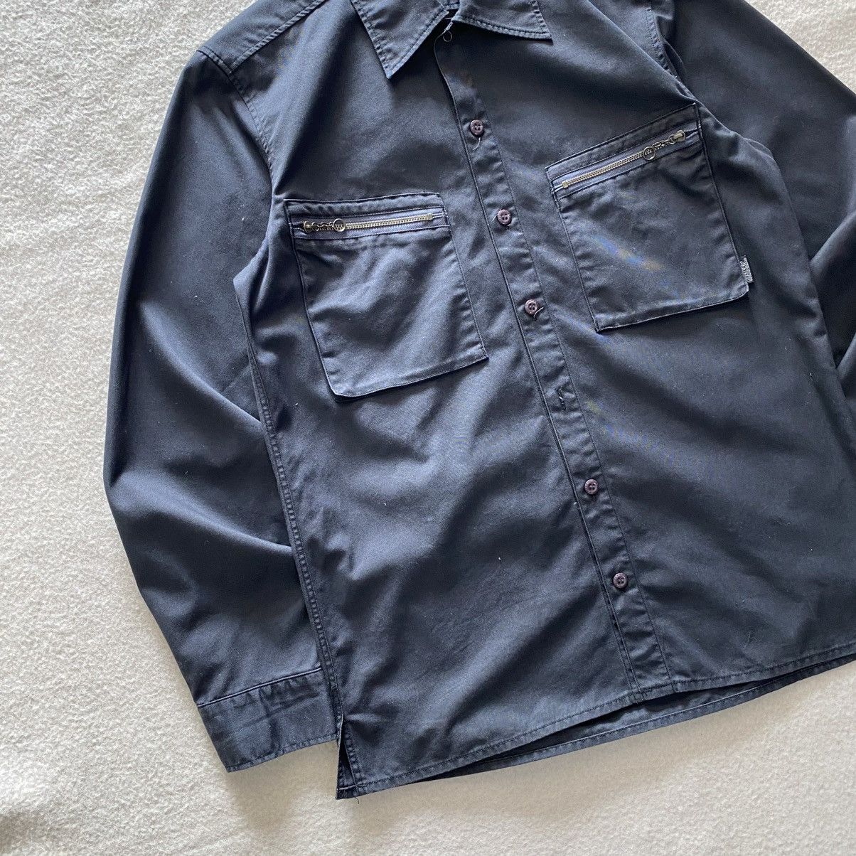 Hysteric Glamour × Japanese Brand × Vintage Vintage Hysteric Glamour X La Mart Print Logo Button Shiry Size US L / EU 52-54 / 3 - 10 Thumbnail