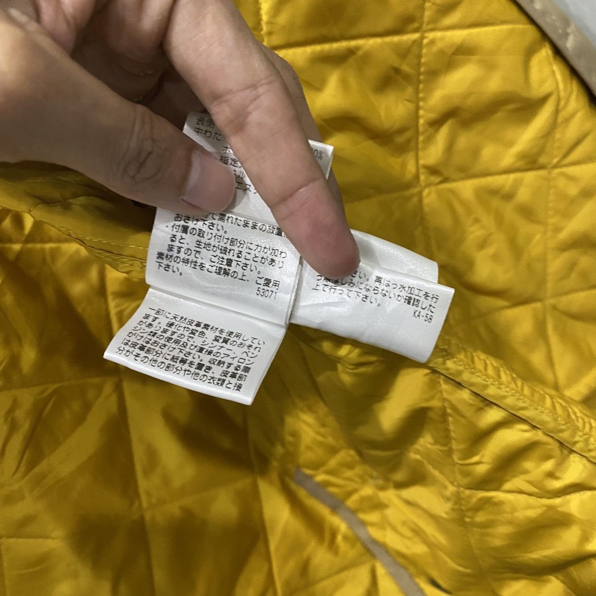 Mackintosh Mackintosh Philosophy Diamond Quilted Hooded Jacket Beige Size US S / EU 44-46 / 1 - 18 Thumbnail