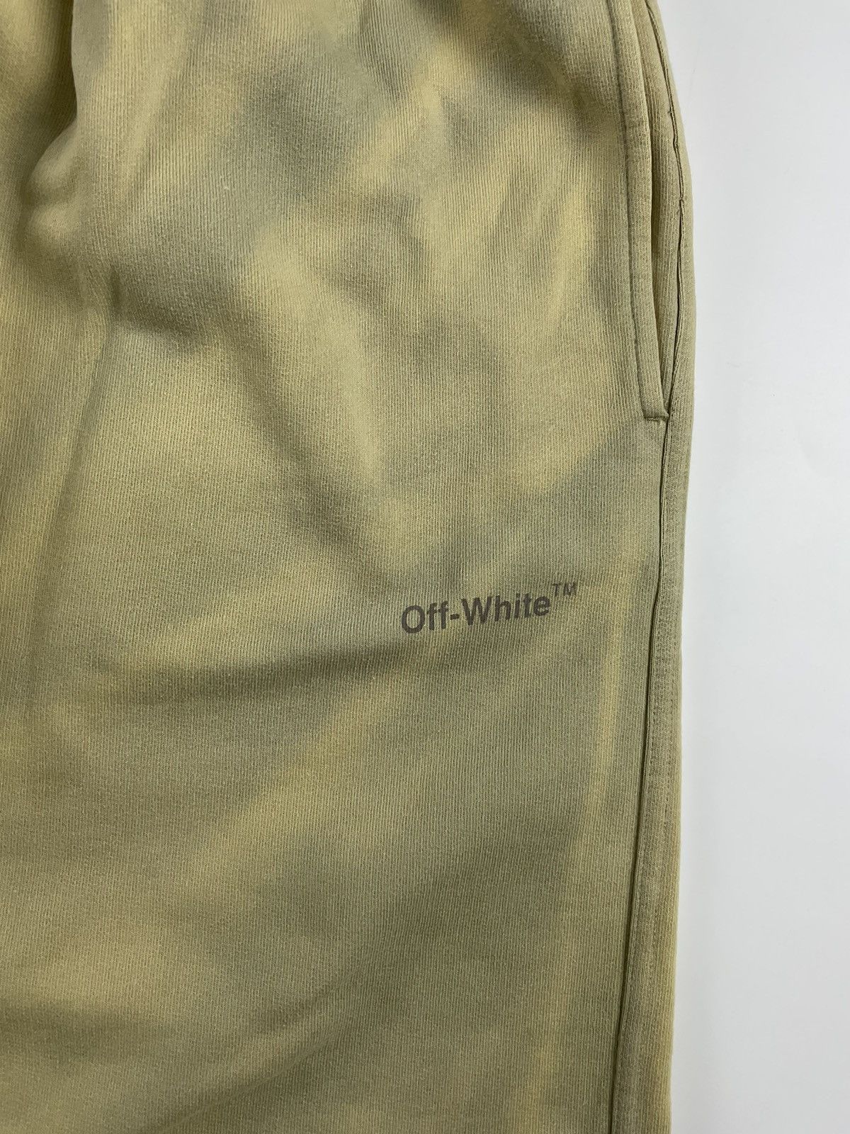 Off-White Off White Diagonal Sweatshort Size US 34 / EU 50 - 5 Thumbnail