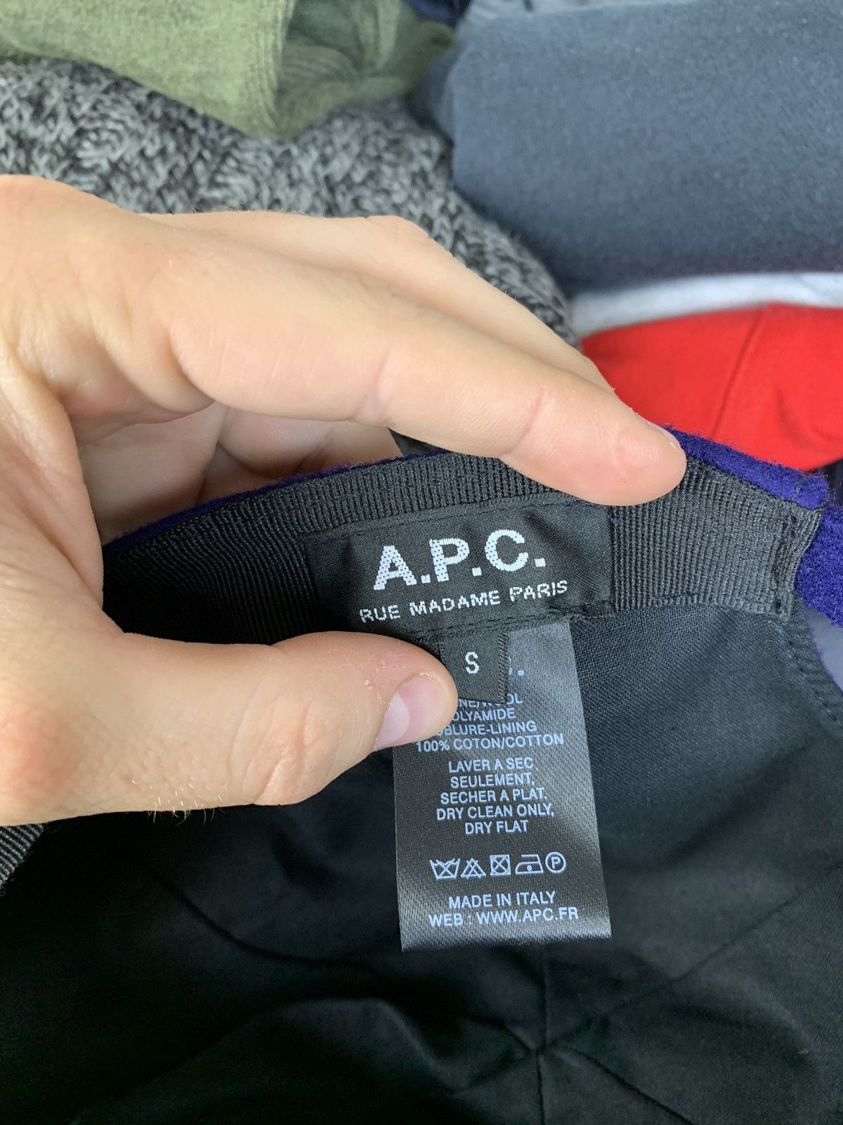 A.P.C. APC Wool Cap Hat Made in Italy Size ONE SIZE - 12 Thumbnail