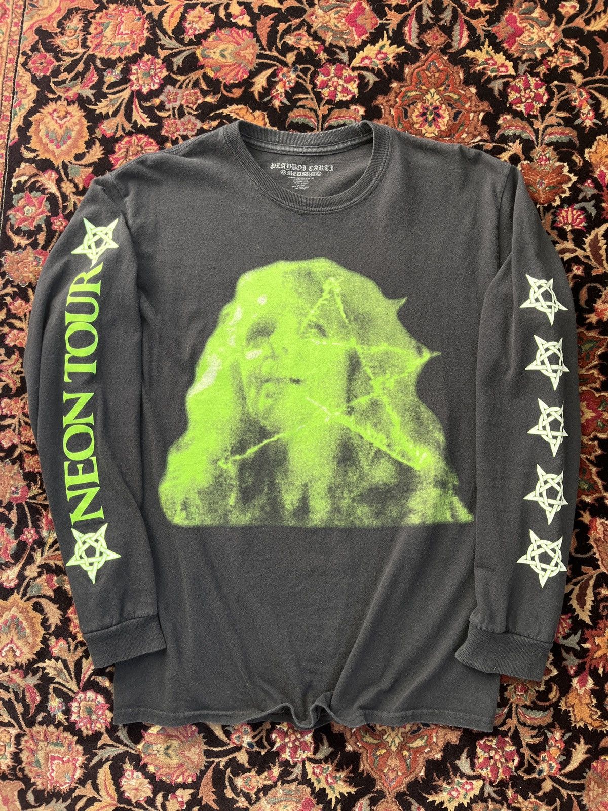 Playboi Carti Playboi Carti Anarchy Tee Neon tour Size US M / EU 48-50 / 2 - 1 Thumbnail