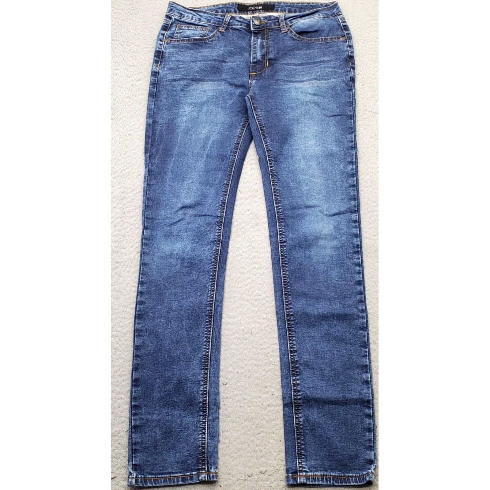 Vintage Joe's Jeans Womens Skinny Jeans 16 Blue Denim 5-Pocket Design Streetwear Regular Fit Jeans Men/ Women? (Corrected: Women) Size 38" / US 16 / IT 52 - 2 Thumbnail