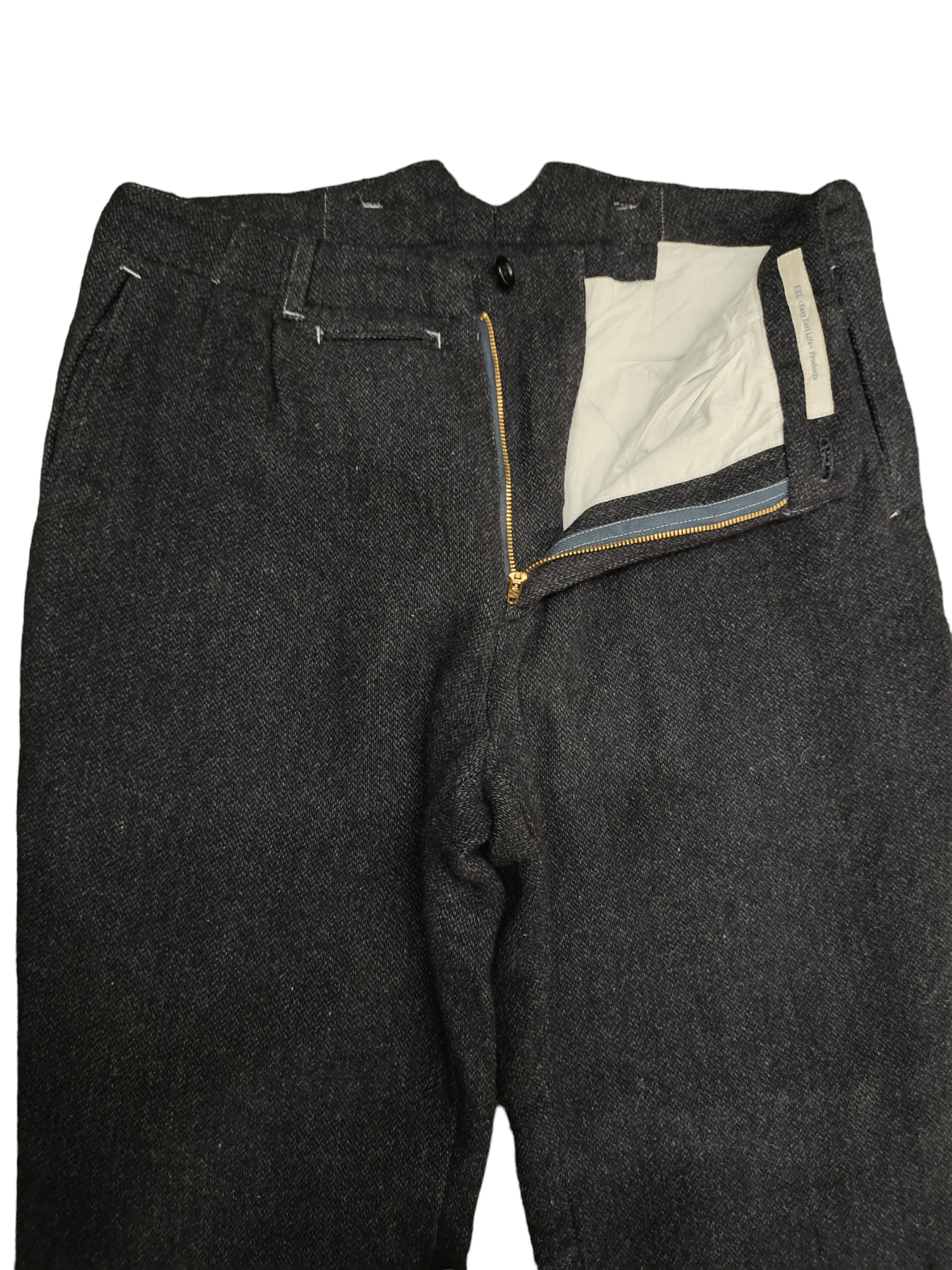 Japanese Brand EEL Japan Buckle Side Wool Pants Wwii Military Style Size US 33 - 9 Thumbnail