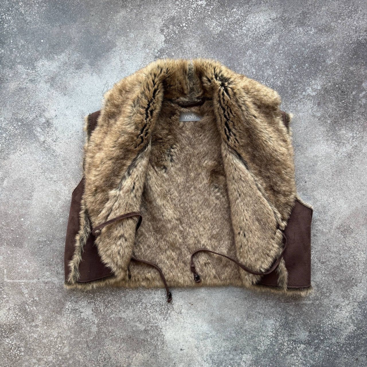 Hysteric Glamour Amazing Vintage Y2K Faux Fur Cropped Vest Size S / US 4 / IT 40 - 2 Thumbnail