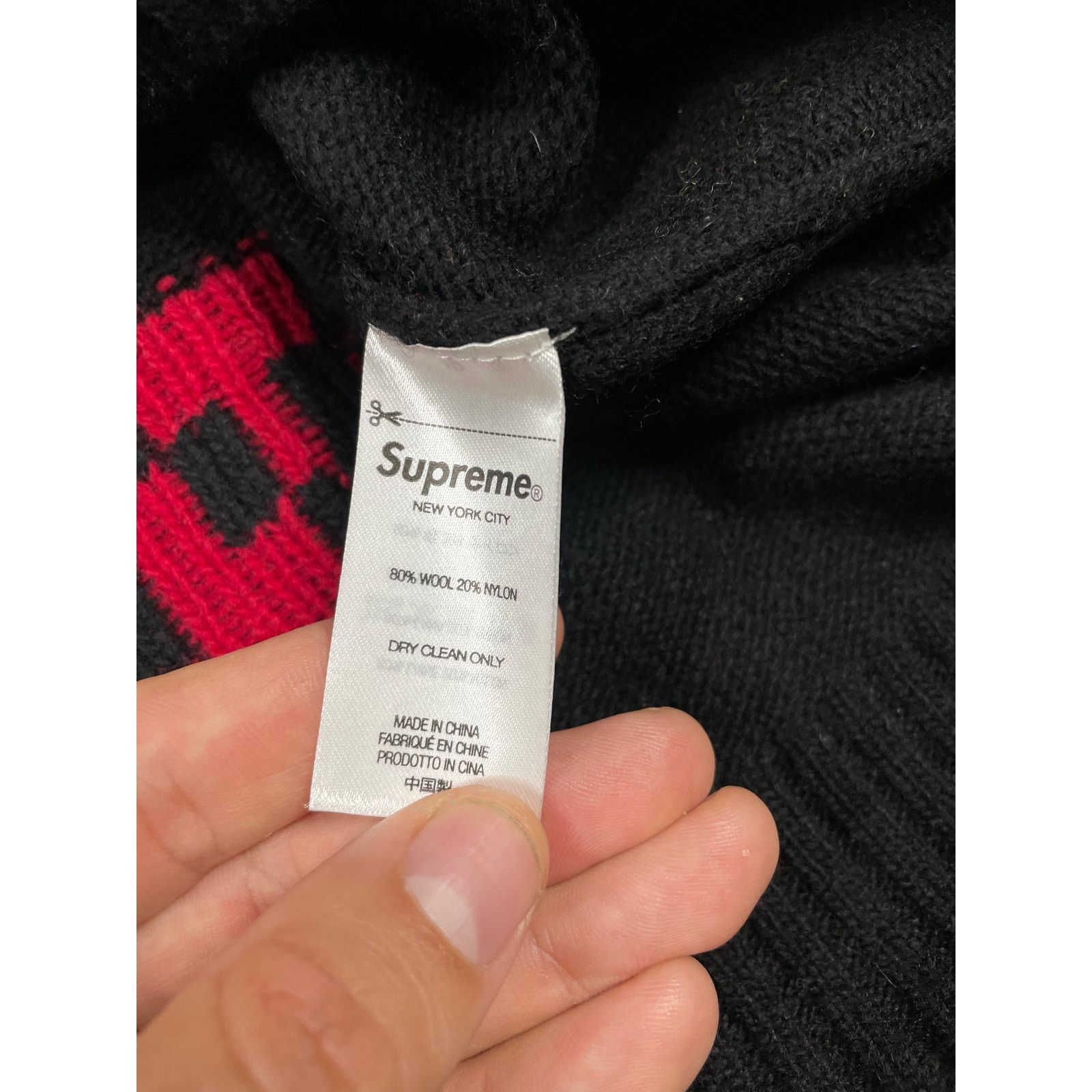 Supreme Supreme Yohji TEKKEN Sweater Black Medium New Size US M / EU 48-50 / 2 - 3 Thumbnail