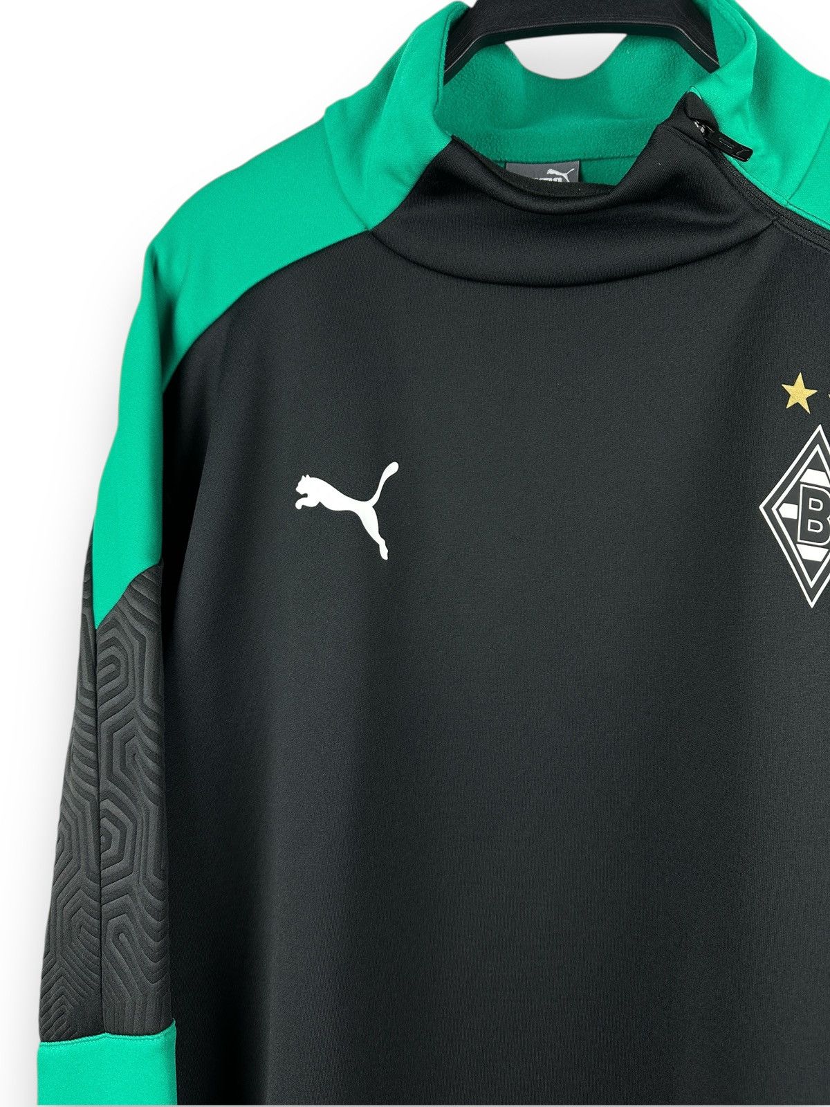 Puma Borussia Mönchengladbach Puma Zip Training Top Long Sleeve Size US XL / EU 56 / 4 - 2 Thumbnail