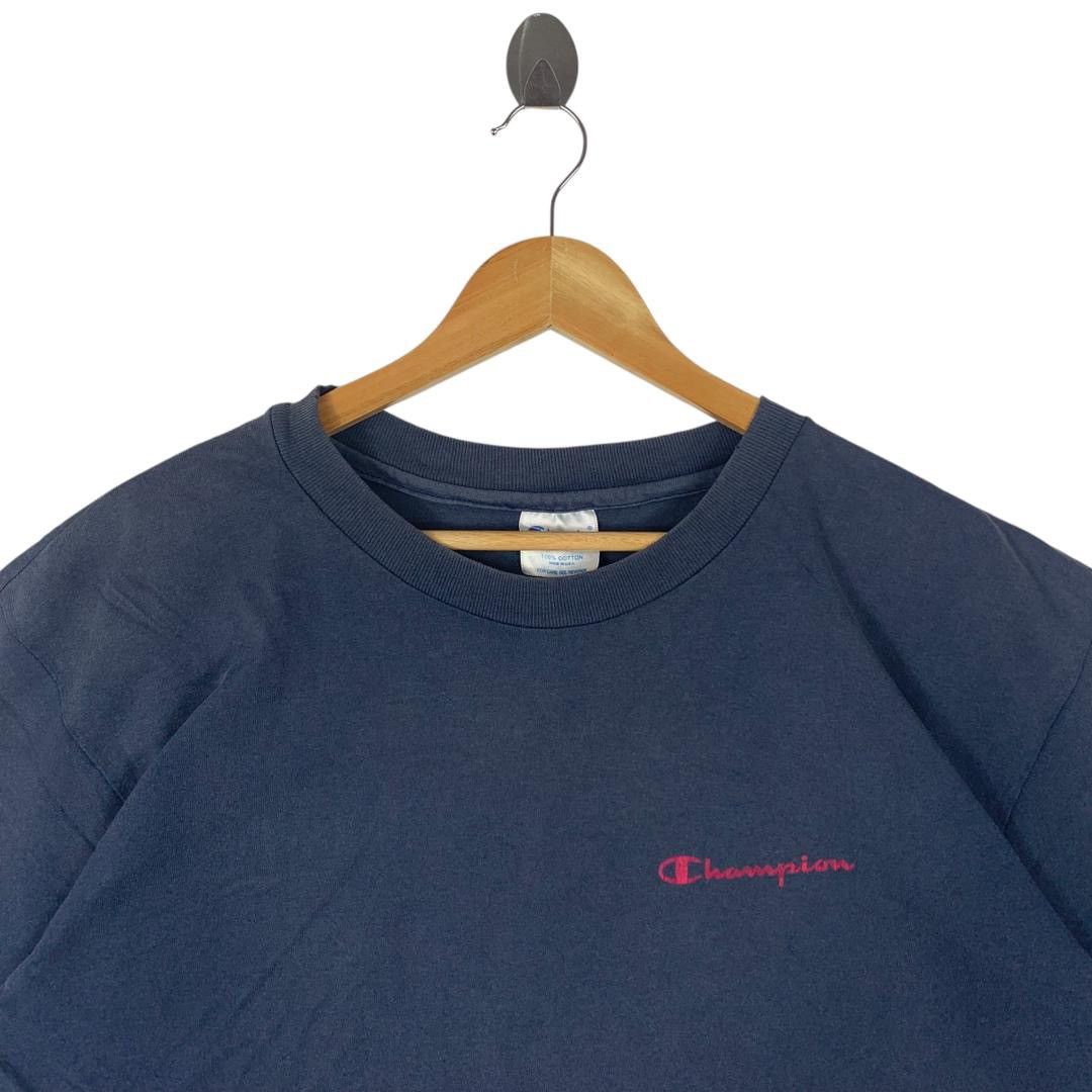 Champion Vintage CHAMPION big logo spellout tee Size US L / EU 52-54 / 3 - 2 Thumbnail