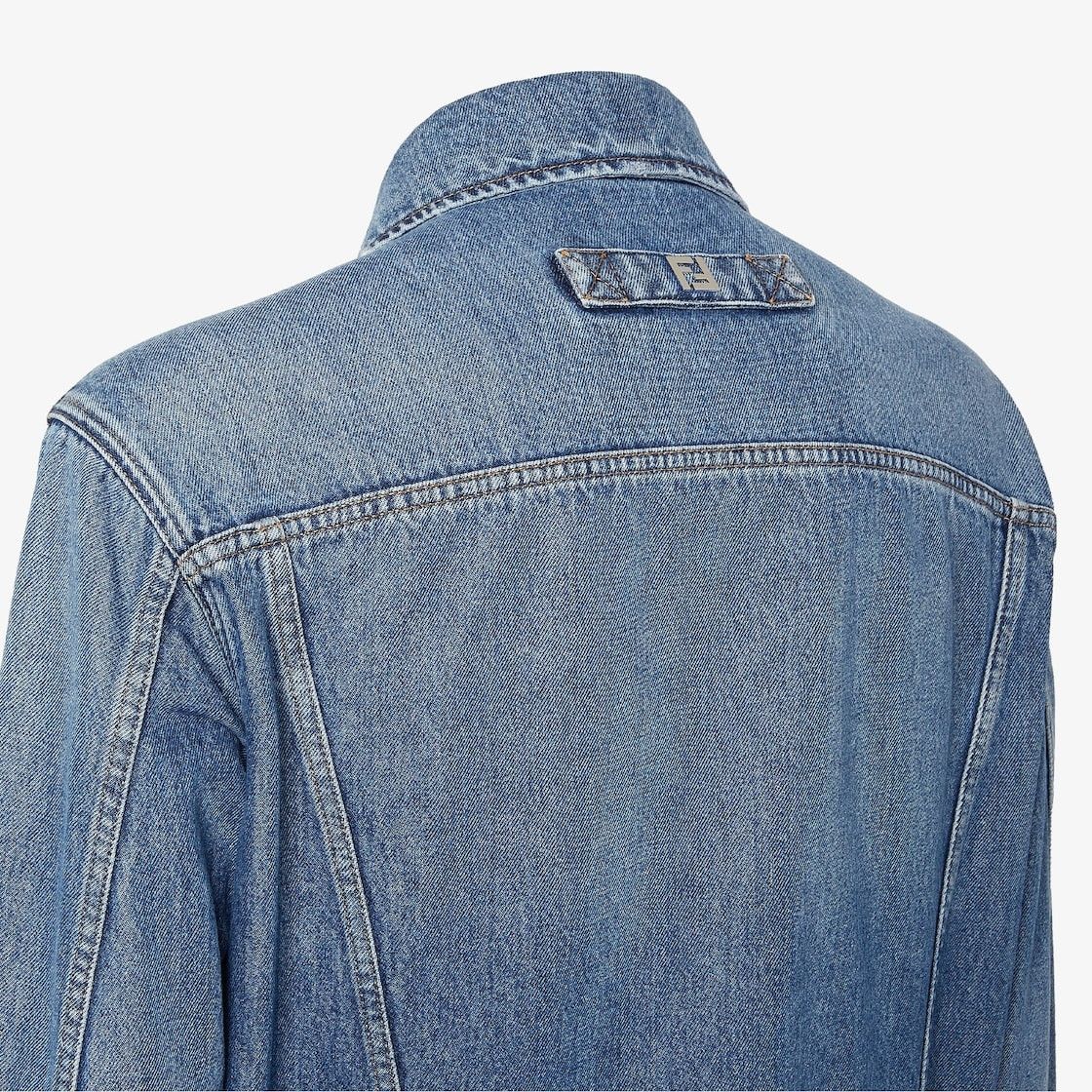 Fendi o1s1wg110126 Jeans Jacket in Blue Size US S / EU 44-46 / 1 - 3 Thumbnail