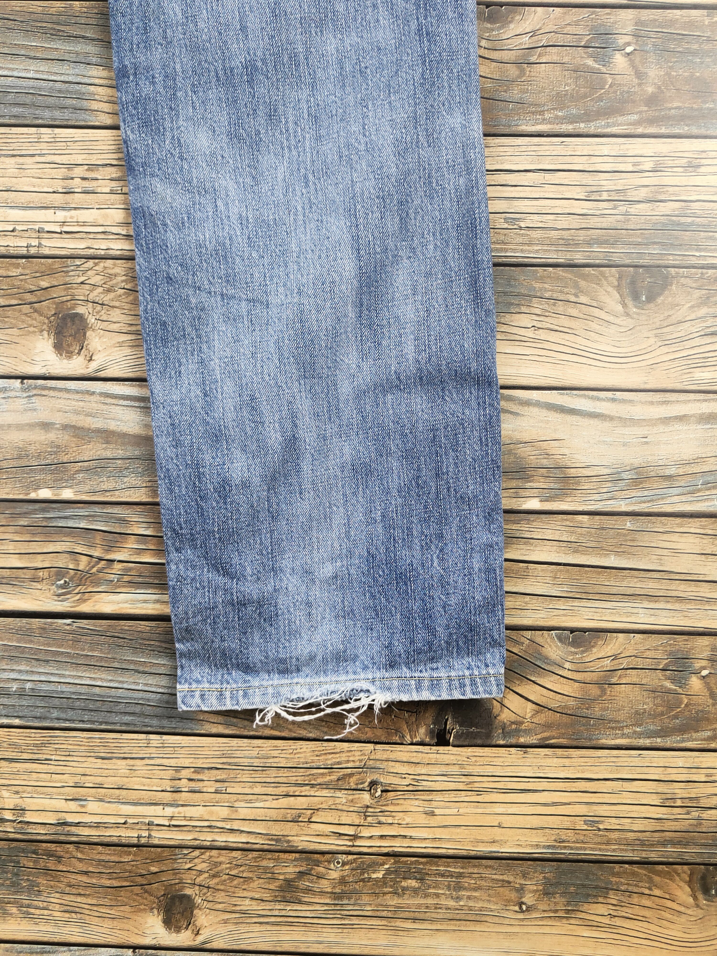 Levi's 502 Levi's Blue Distressed Ripped Jeans #S2849 Size US 30 / EU 46 - 13 Thumbnail