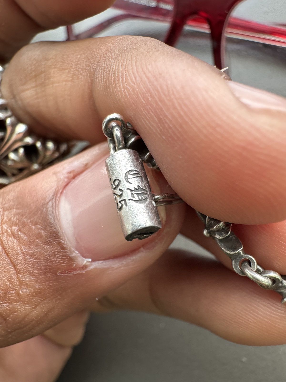 Chrome Hearts Chrome Hearts Tiny E necklace Size ONE SIZE - 11 Thumbnail