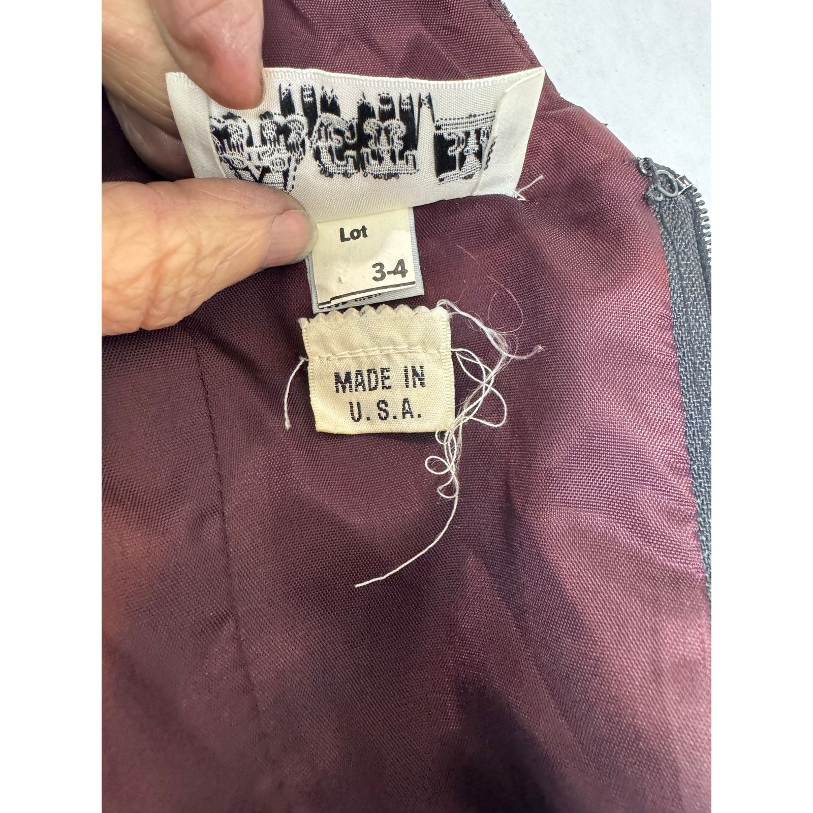 Other Gothic Whimsigoth Vintage Dress Black 80s Act III Small Size S / US 4 / IT 40 - 10 Thumbnail