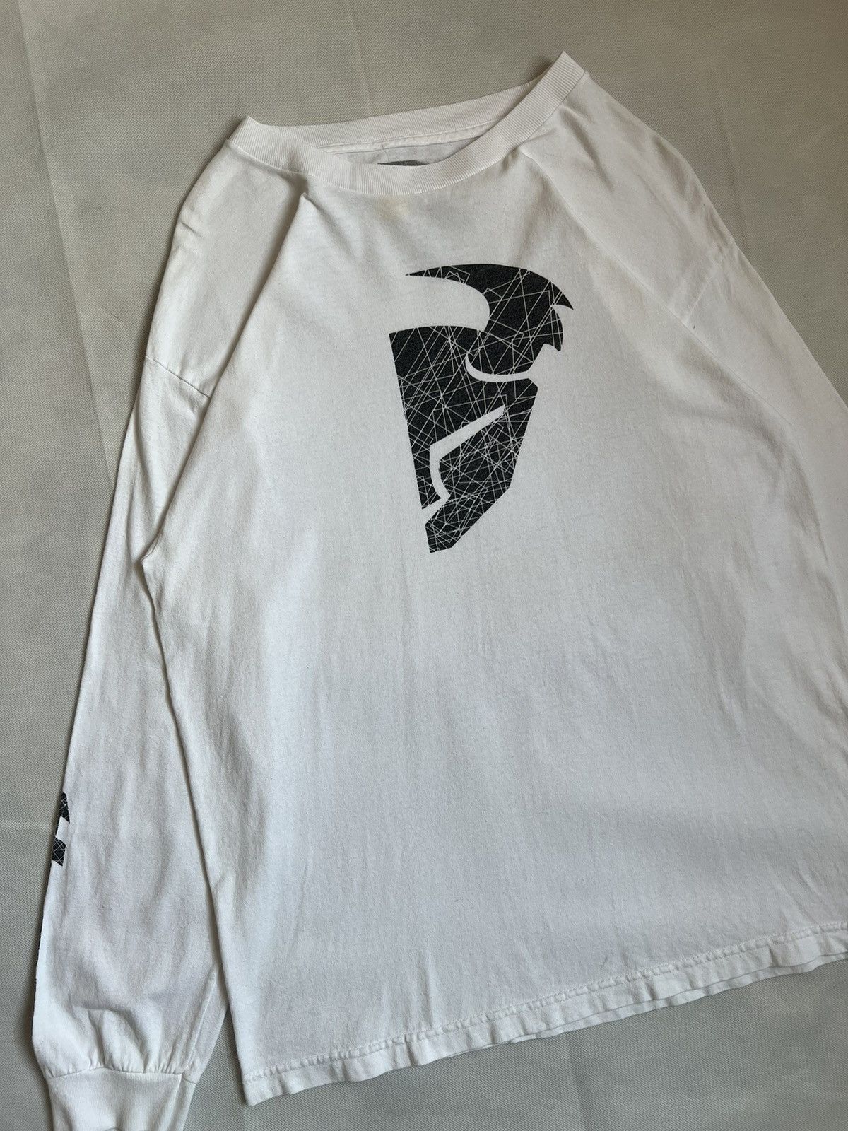Fox Racing Thor Racing White Long Sleeves Tees Size US L / EU 52-54 / 3 - 5 Thumbnail