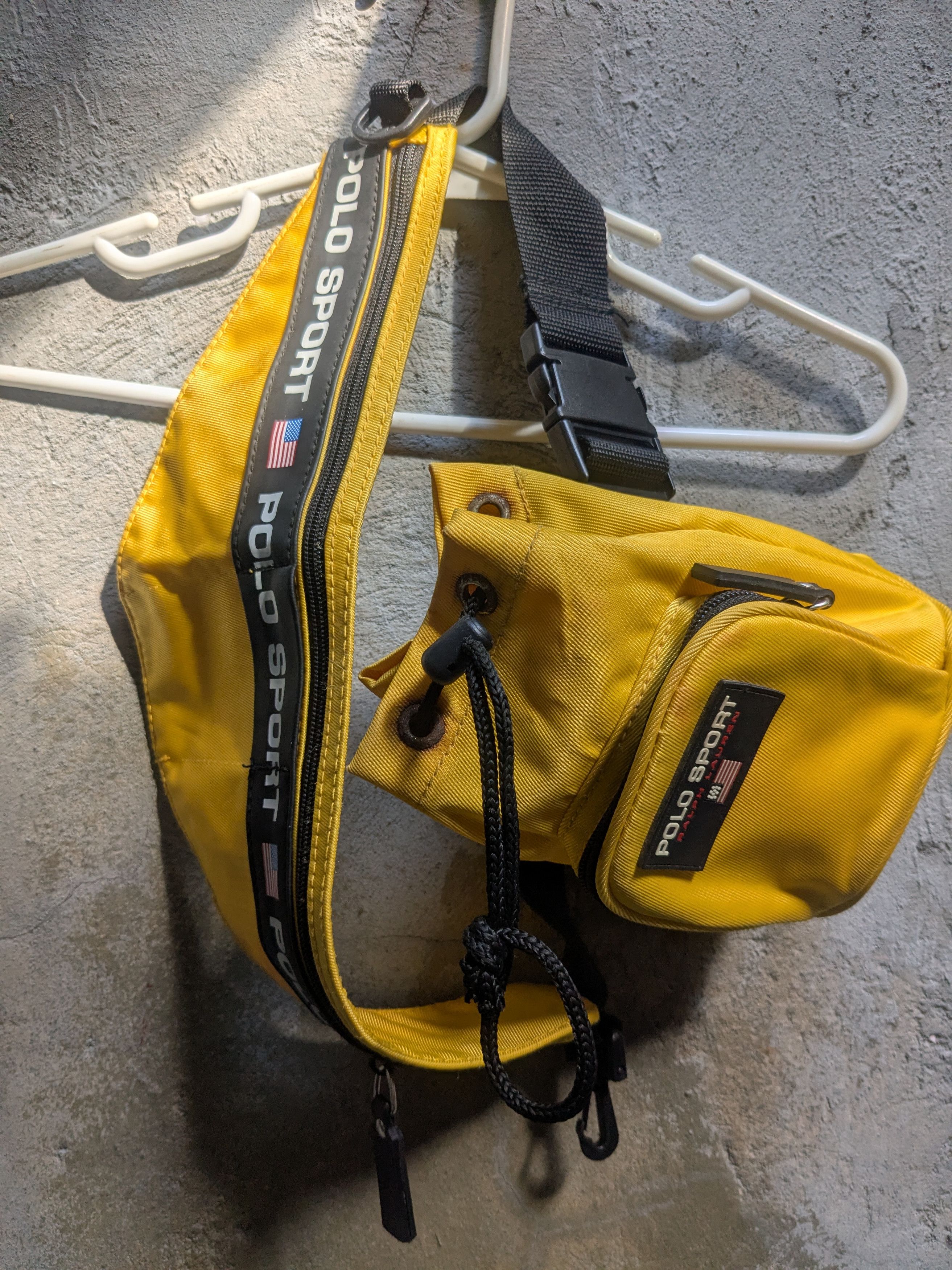 Polo Ralph Lauren Polo sport Ralph Lauren vintage 90's belt bag fanny pack Size ONE SIZE - 1 Thumbnail