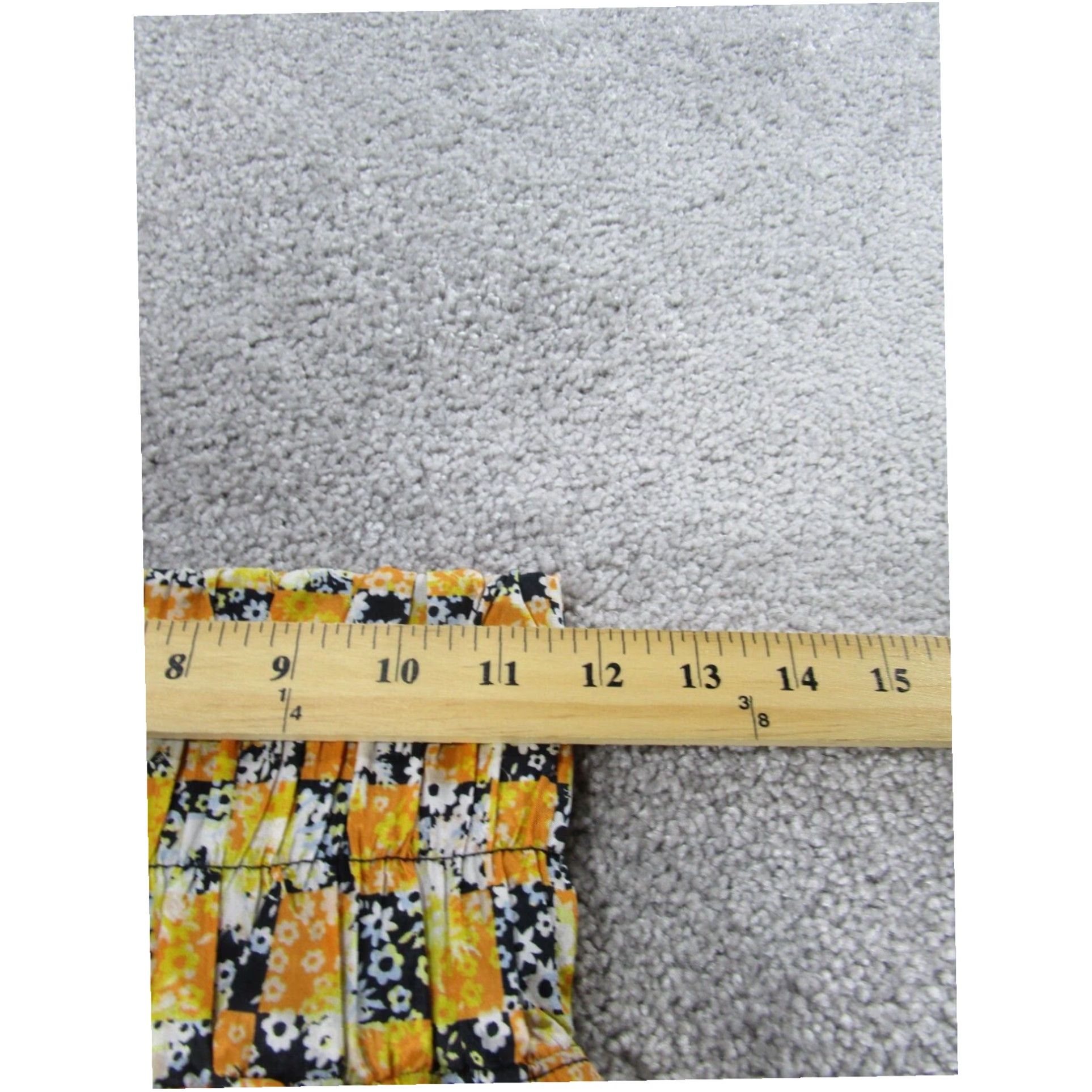 Free People Free People Movement Shorts Womens Extra Large Yellow Black Floral Checks Liner Size 26" / US 2 / IT 38 - 6 Thumbnail