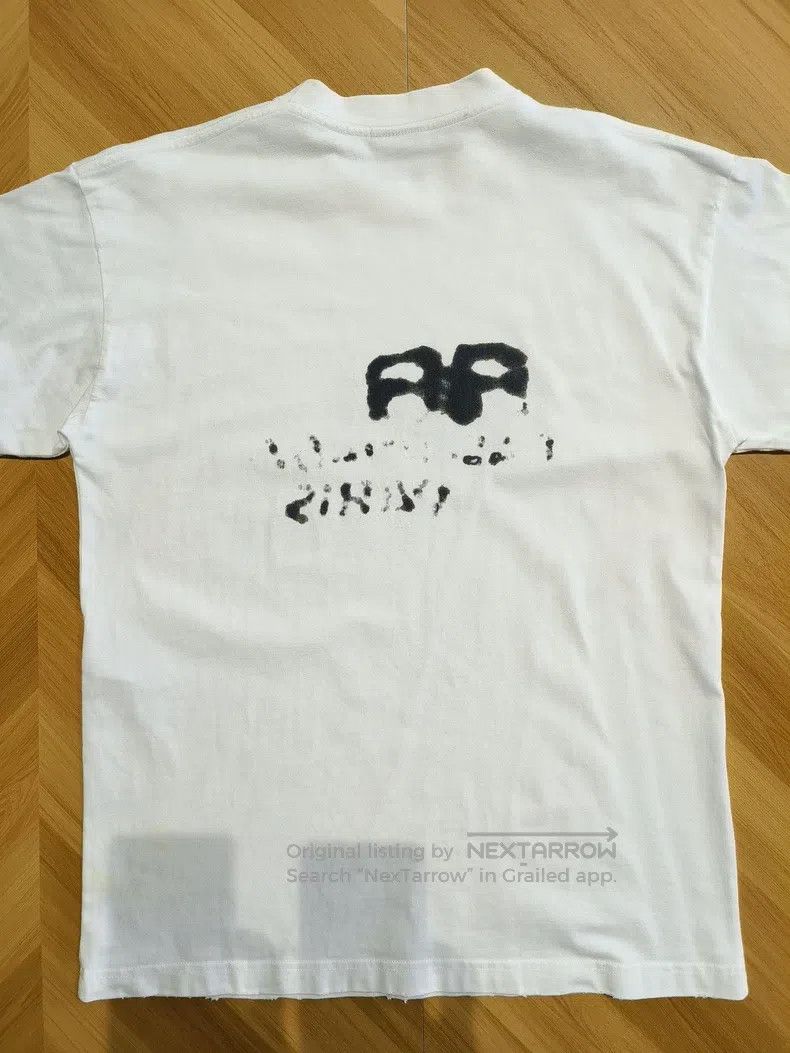 Balenciaga Balenciaga Splashed and Aged T-Shirt Size US XS / EU 42 / 0 - 2 Thumbnail