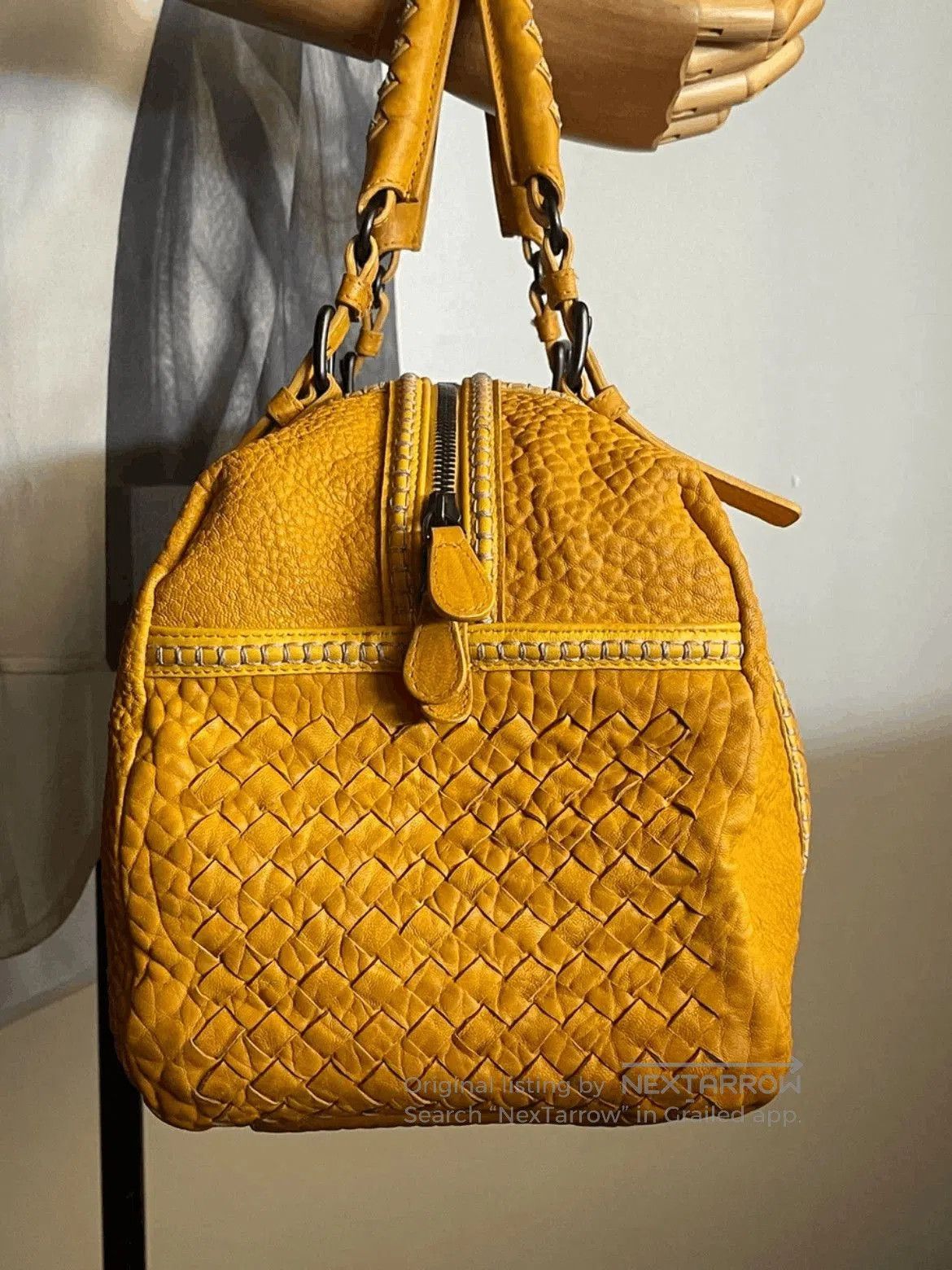 Bottega Veneta Bottega Veneta Leather Woven Hand Bag. Size ONE SIZE - 6 Thumbnail
