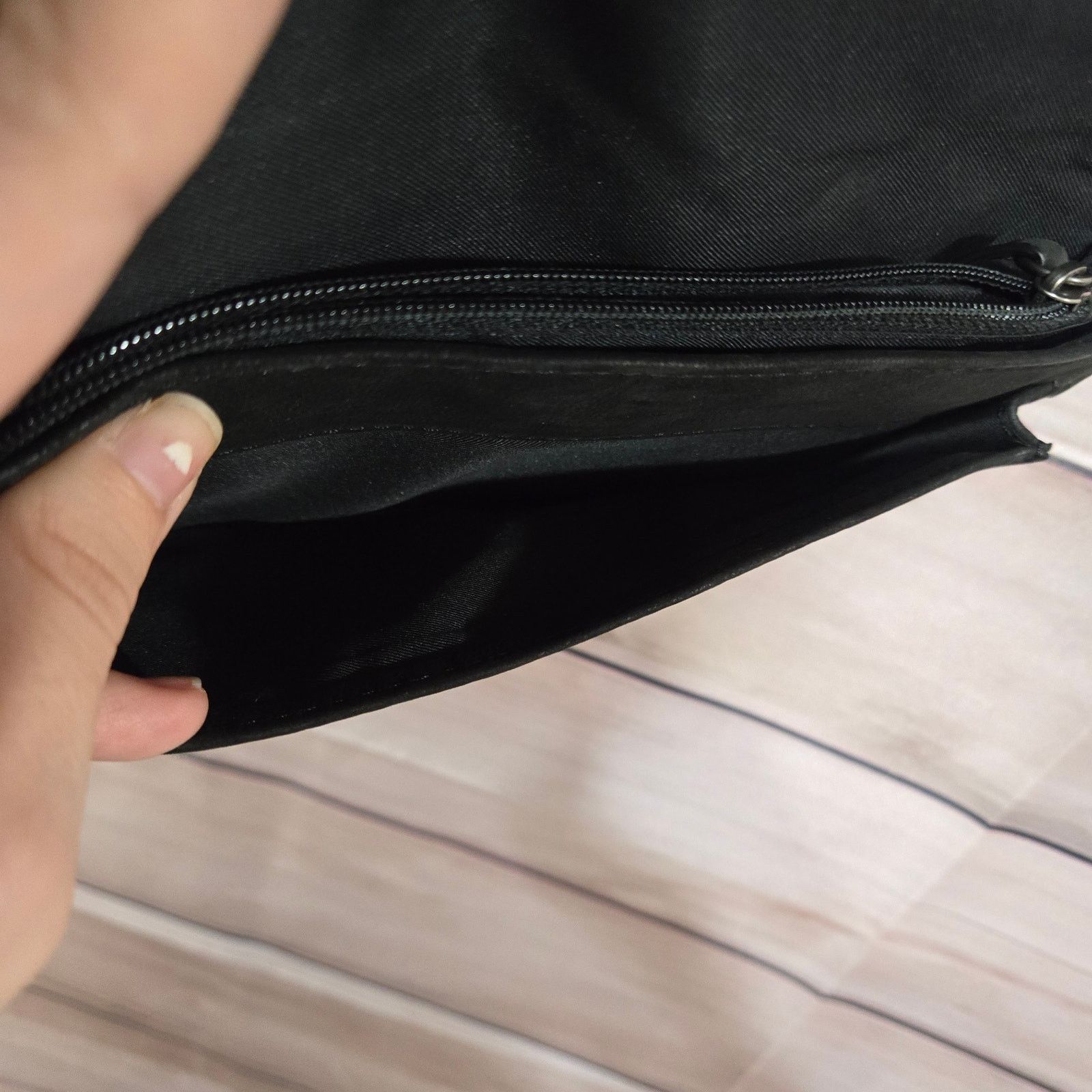 Lucky Brand Lucky Brand Black Leather Studded Crossbody Purse Size ONE SIZE - 10 Thumbnail