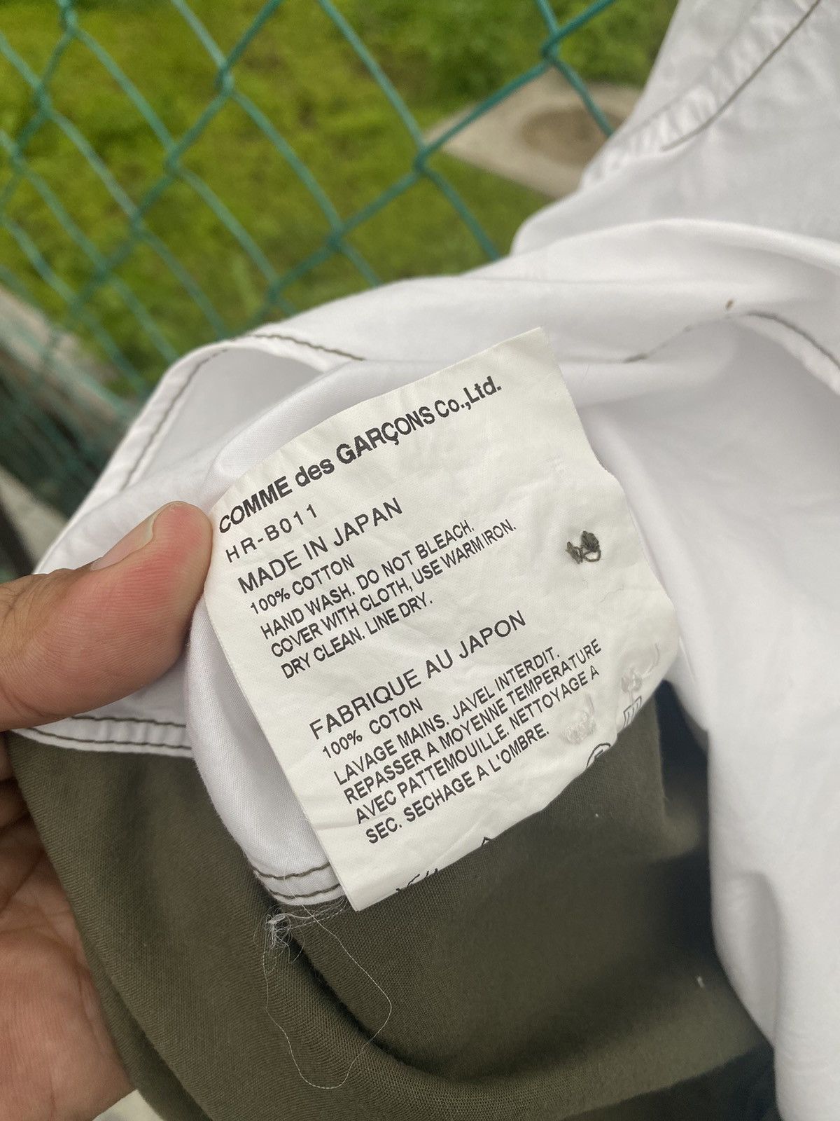 Comme des Garcons AD2016 Comme des Garcon Homme Military Style Shirt Size US XS / EU 42 / 0 - 10 Thumbnail