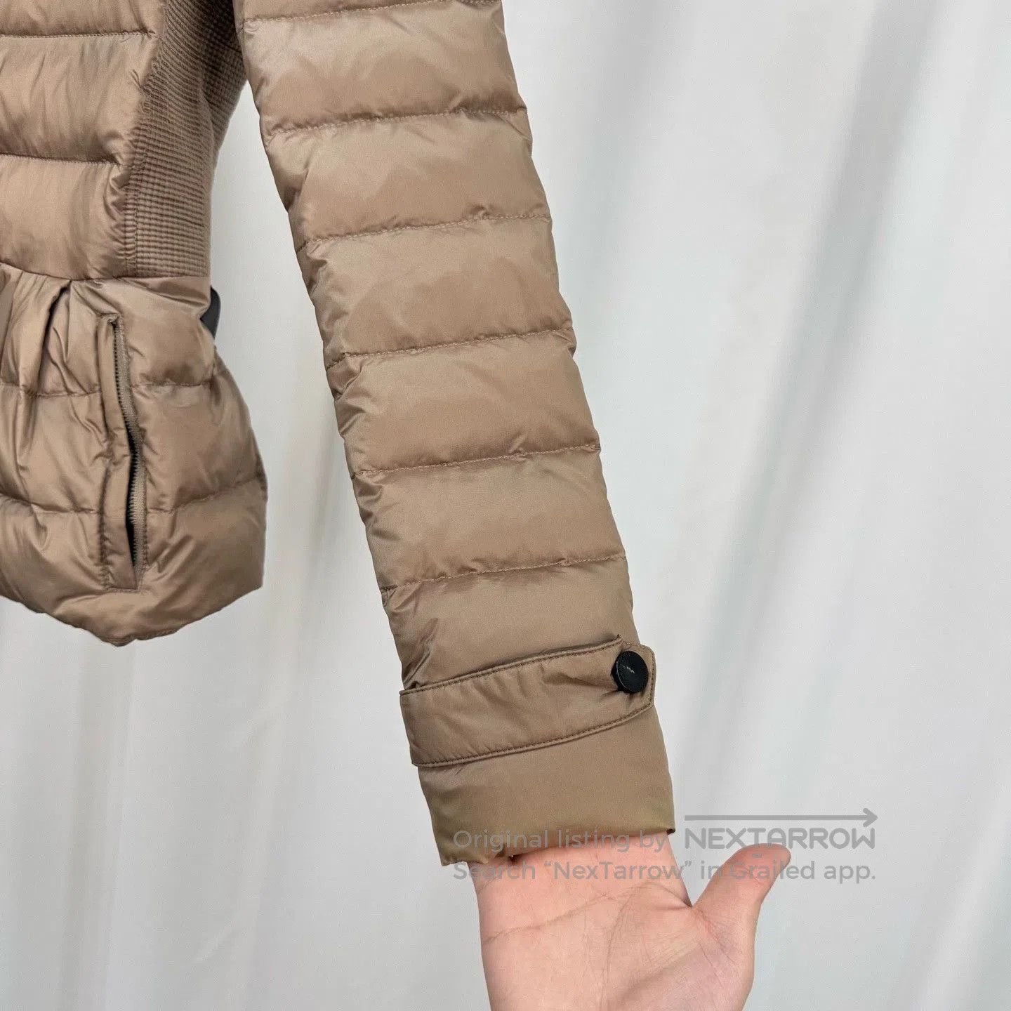 Burberry Burberry Waist-Cinched Ruffle Down Jacket. Size XXS / US 00 / IT 34 - 4 Thumbnail