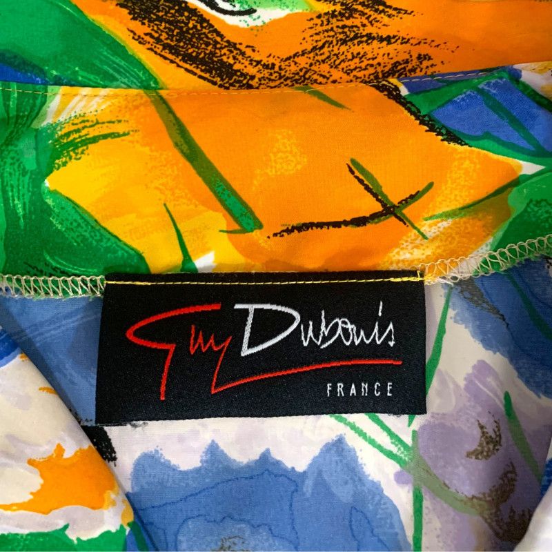 Vintage Vintage shirt with patterns - Guy Dubois Size M / US 6-8 / IT 42-44 - 3 Thumbnail