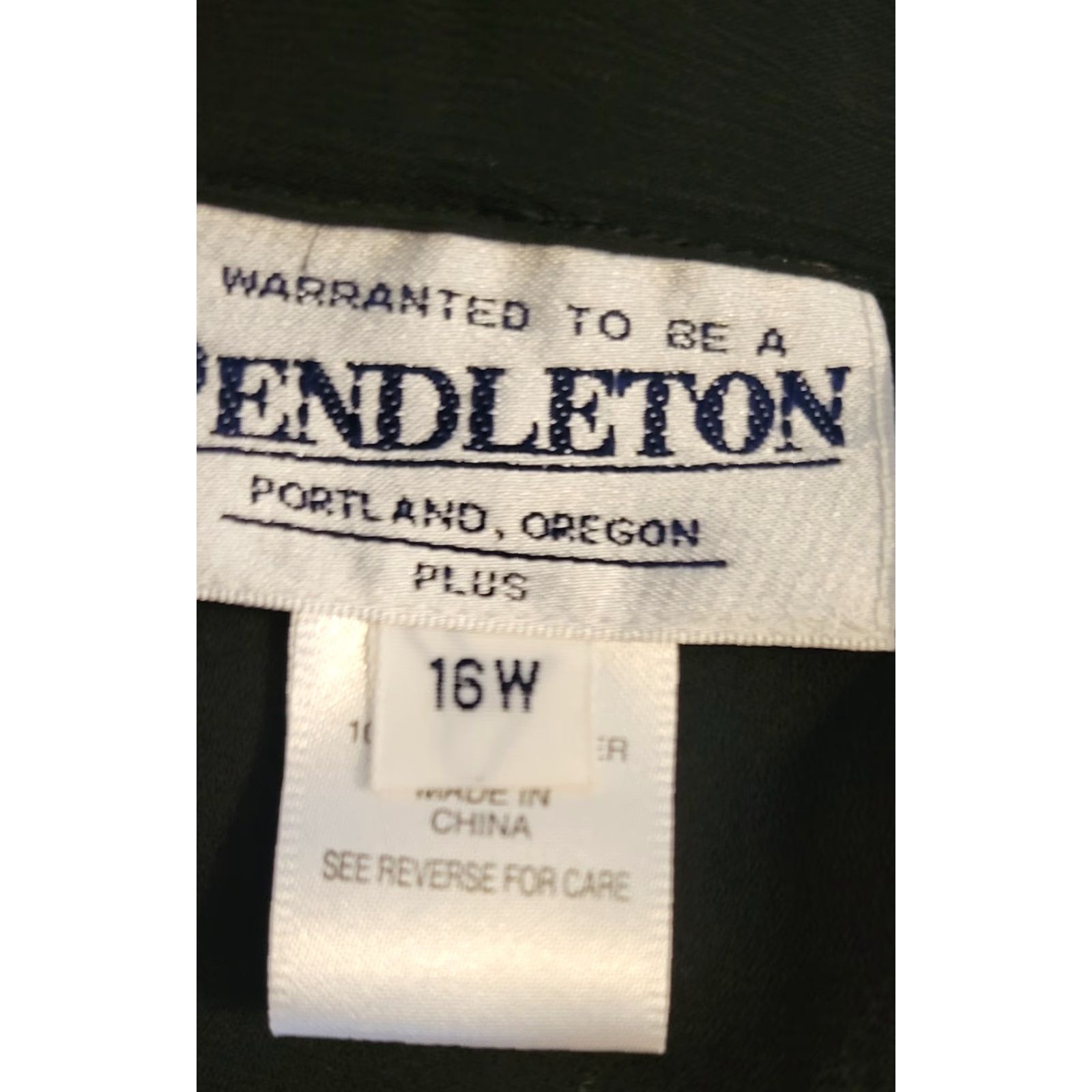 Pendleton VINTAGE Pendleton Maxi Skirt Plus 16 Black Floral Lined Sheer 90s Grunge Goth Women's Size 38" / US 16 / IT 52 - 3 Thumbnail