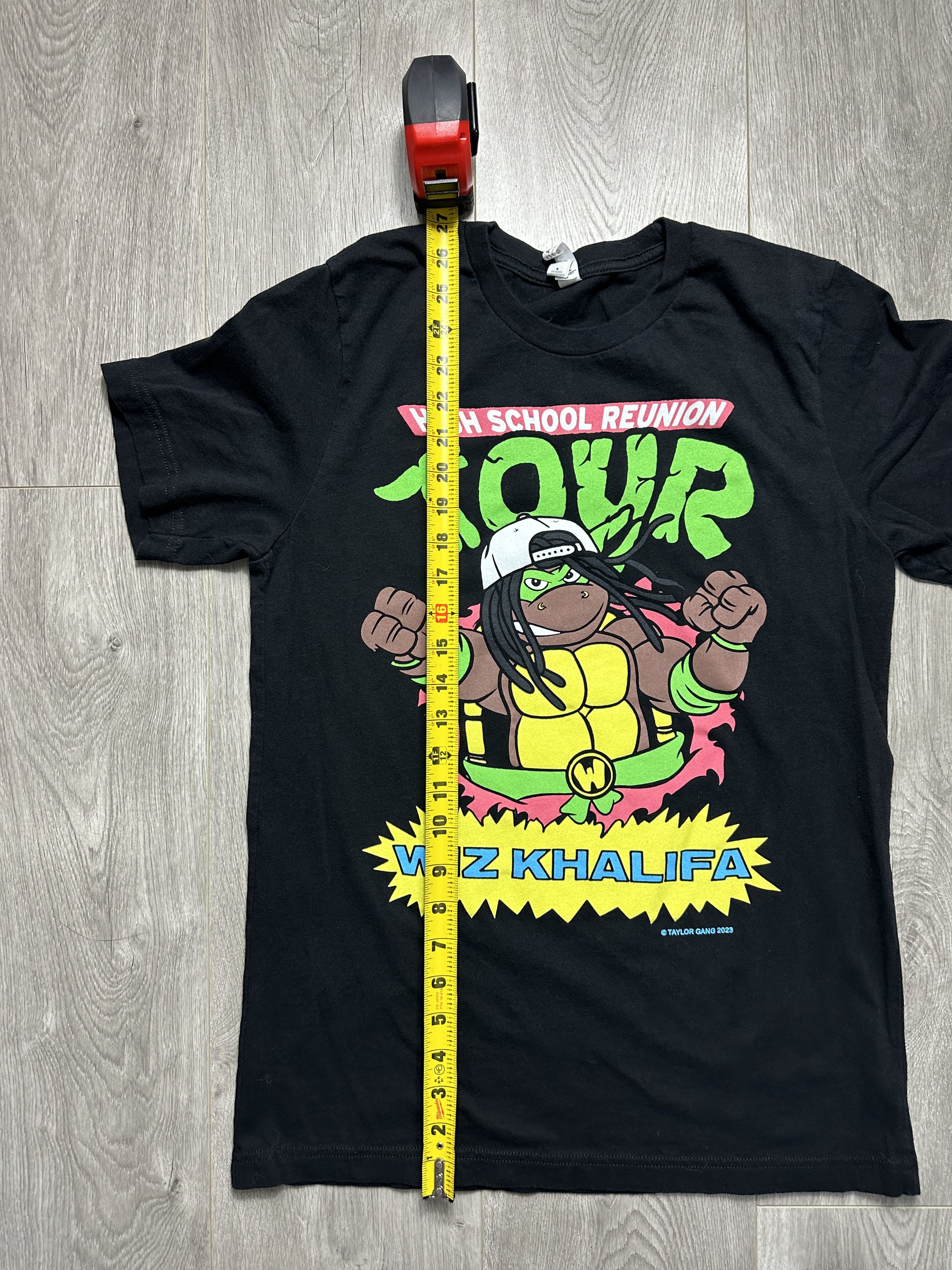 Rap Tees × Wiz Khalifa Snoop Dogg Wiz Khalifa High School Reunion TMNT Tour Shirt Size US M / EU 48-50 / 2 - 9 Thumbnail