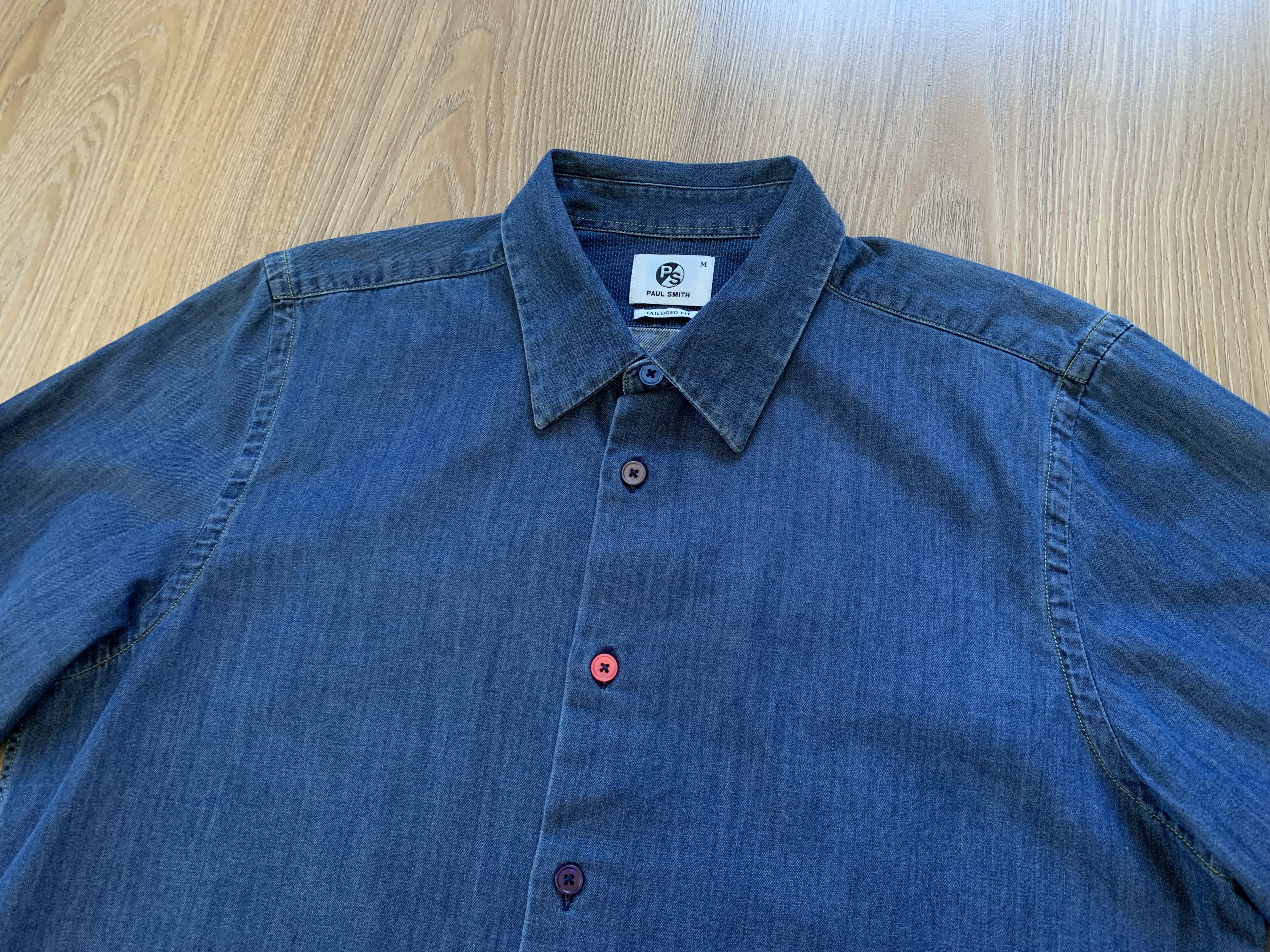 Designer × Paul Smith Paul Smith Denim Jeans Shirt Size US M / EU 48-50 / 2 - 4 Thumbnail