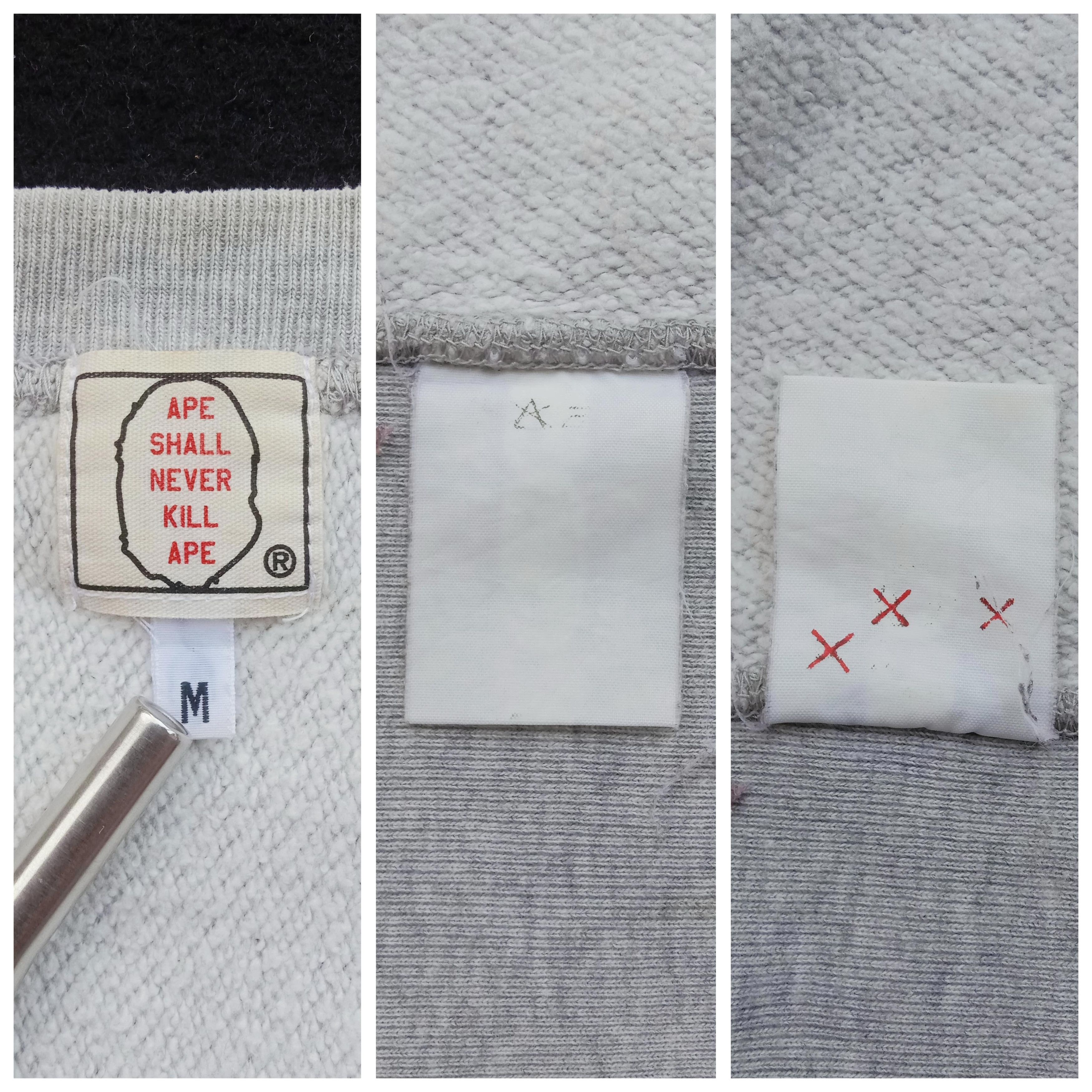 Bape Bathing Ape Crewneck (2003) Size US M / EU 48-50 / 2 - 6 Thumbnail