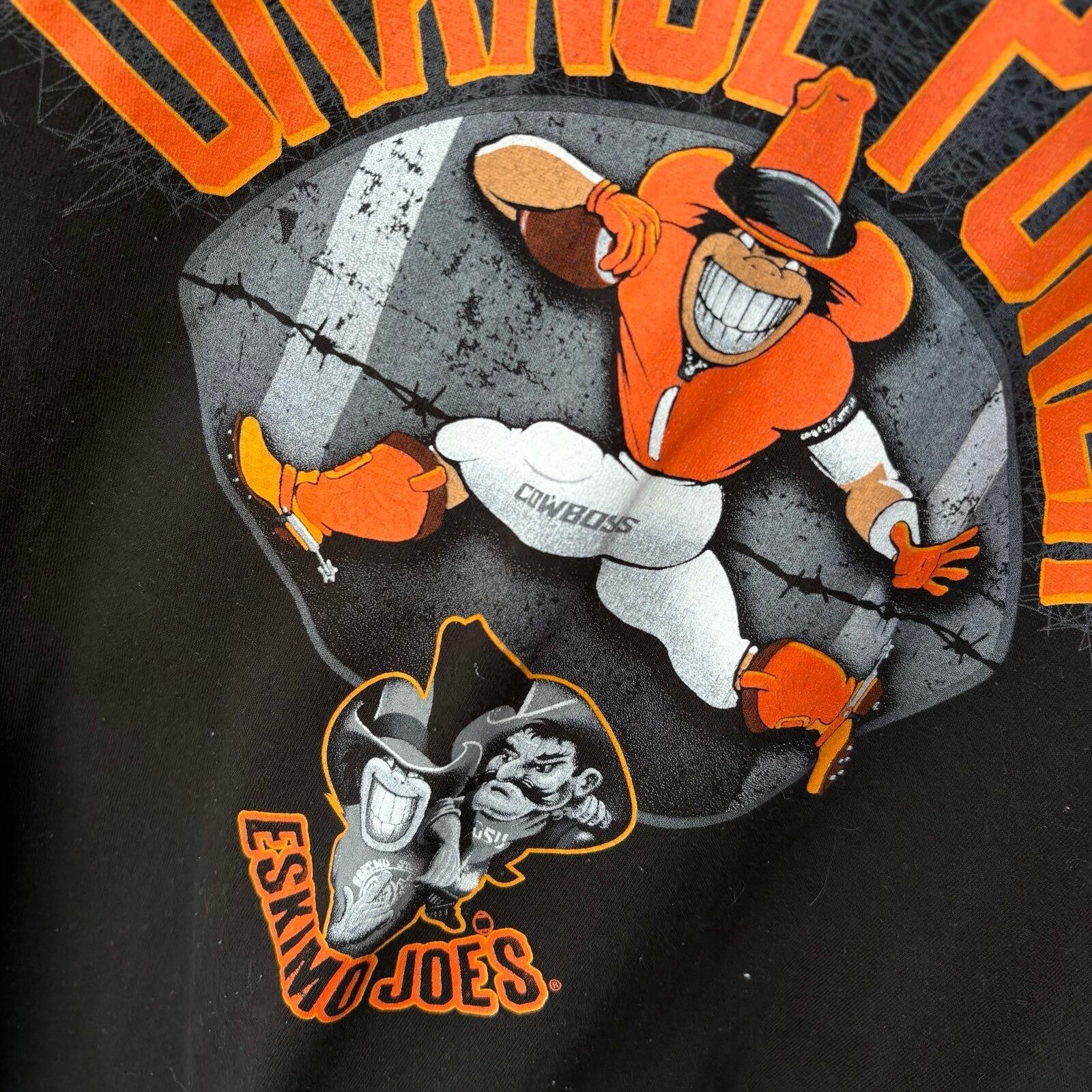 Hanes Vintage Oklahoma State Cowboys cartoon tee Size US M / EU 48-50 / 2 - 3 Thumbnail