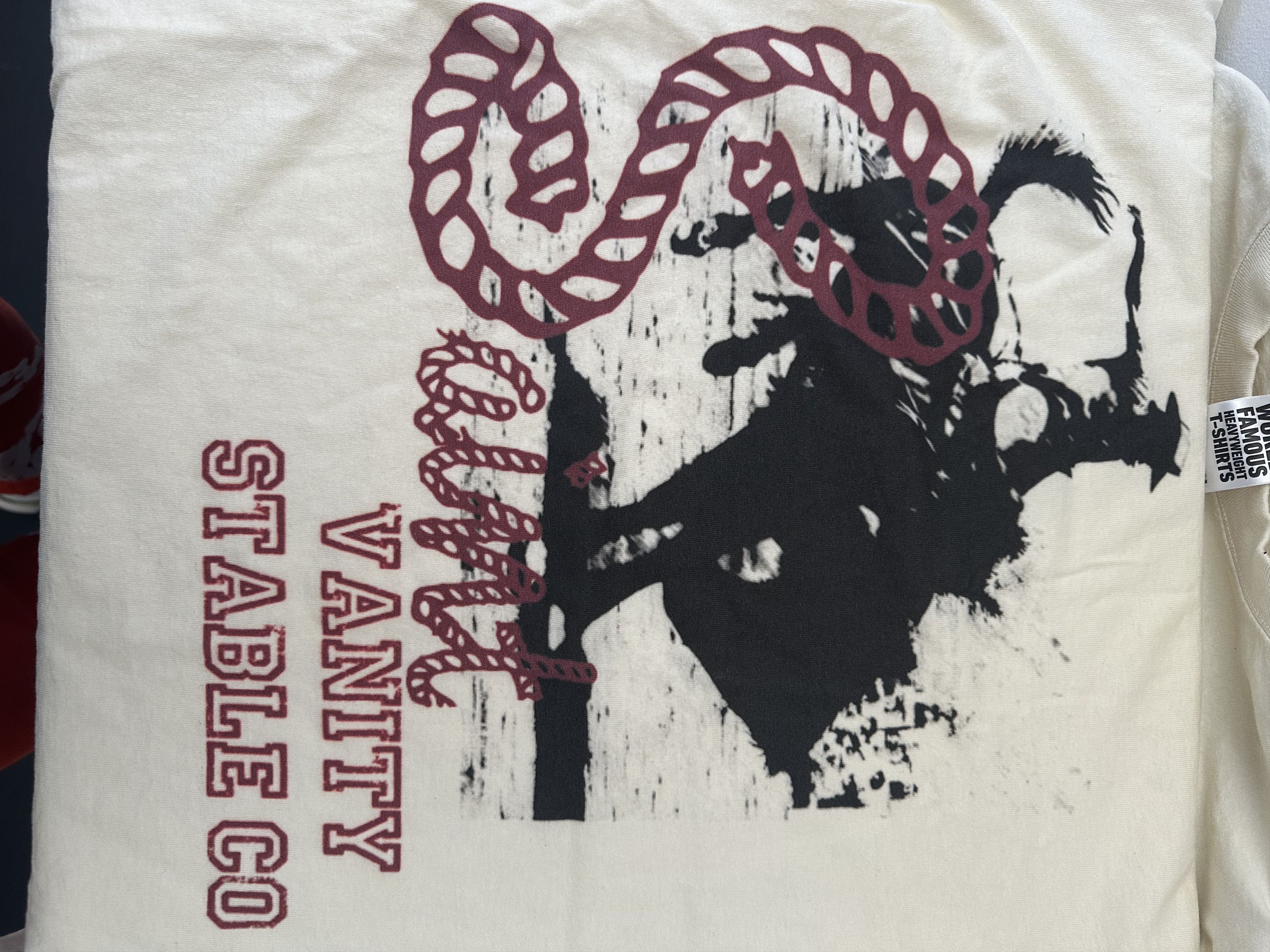 Saint Vanity Cream Stable Saint Vanity T-Shirt Size US M / EU 48-50 / 2 - 3 Thumbnail