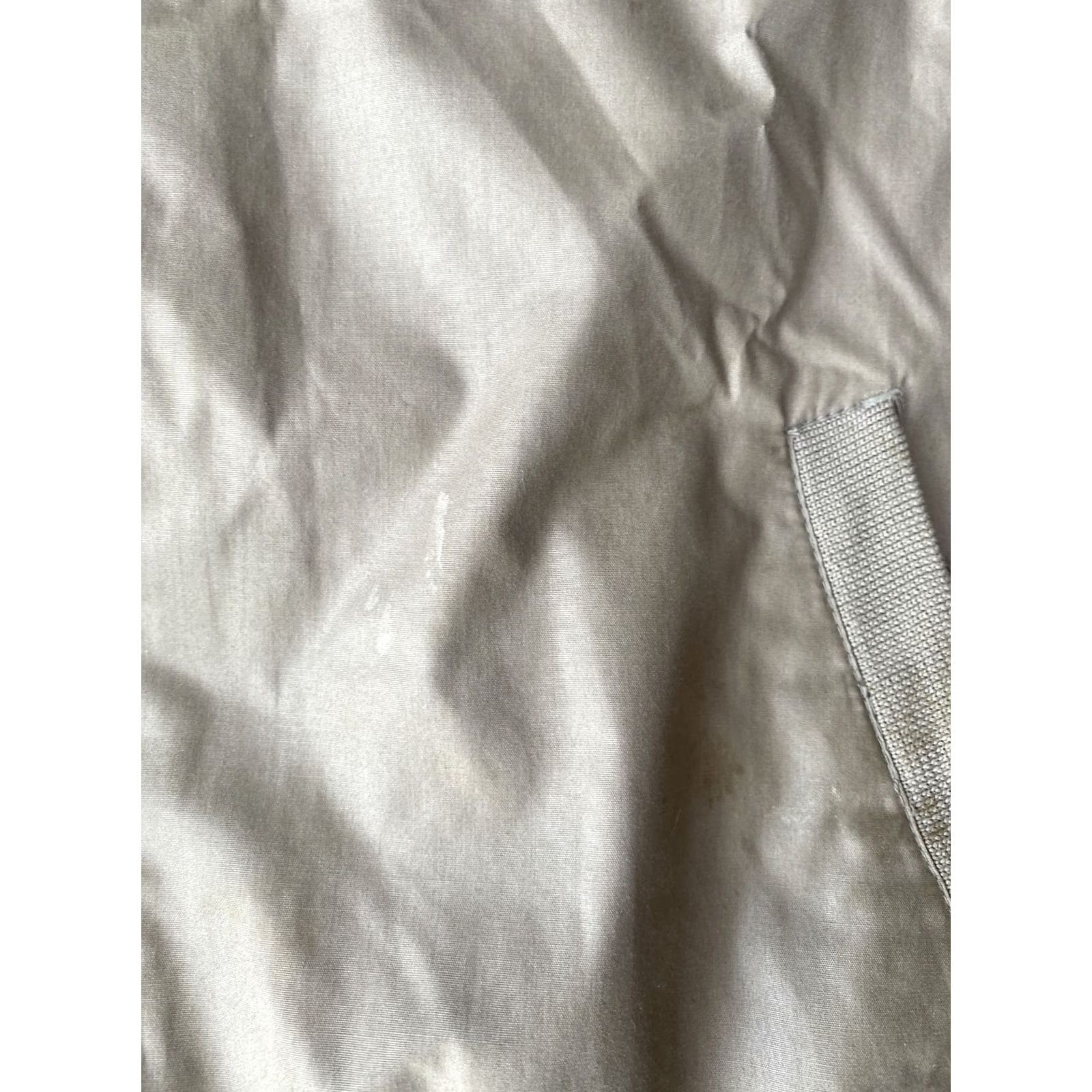 Members Only VINTAGE Members Only Bomber Jacket Cafe Racer Beige Tan 80s Mens 44 Mid-Length Full Zip Pockets Solid Softshell Size US S / EU 44-46 / 1 - 6 Thumbnail