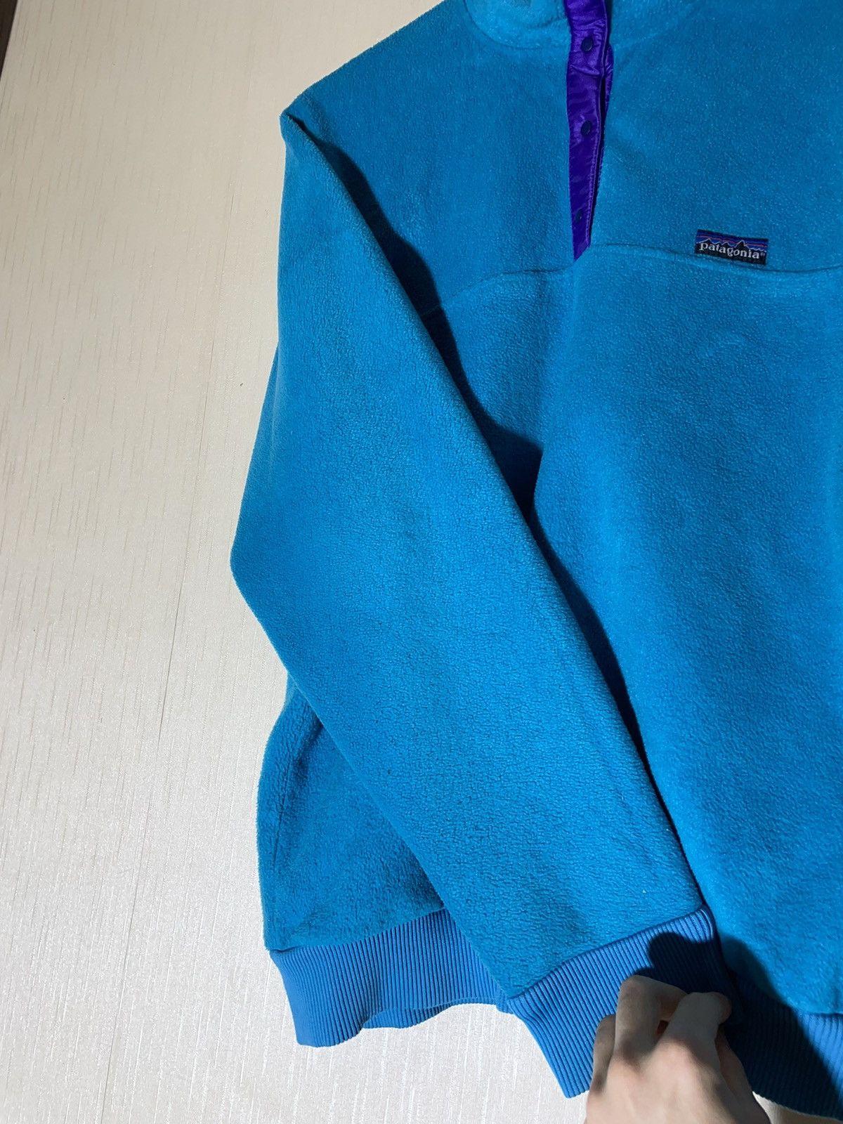 Patagonia × Vintage Patagonia synchilla vintage streetwear fleece sweatshirt 90s Size US M / EU 48-50 / 2 - 11 Thumbnail