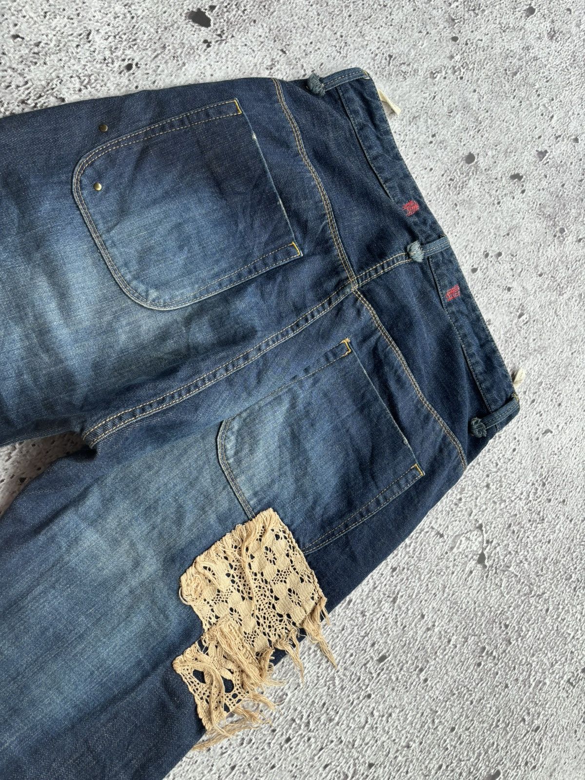 Hysteric Glamour 2000's Baloony and bed Distressed style Jeans Size US 30 / EU 46 - 4 Thumbnail