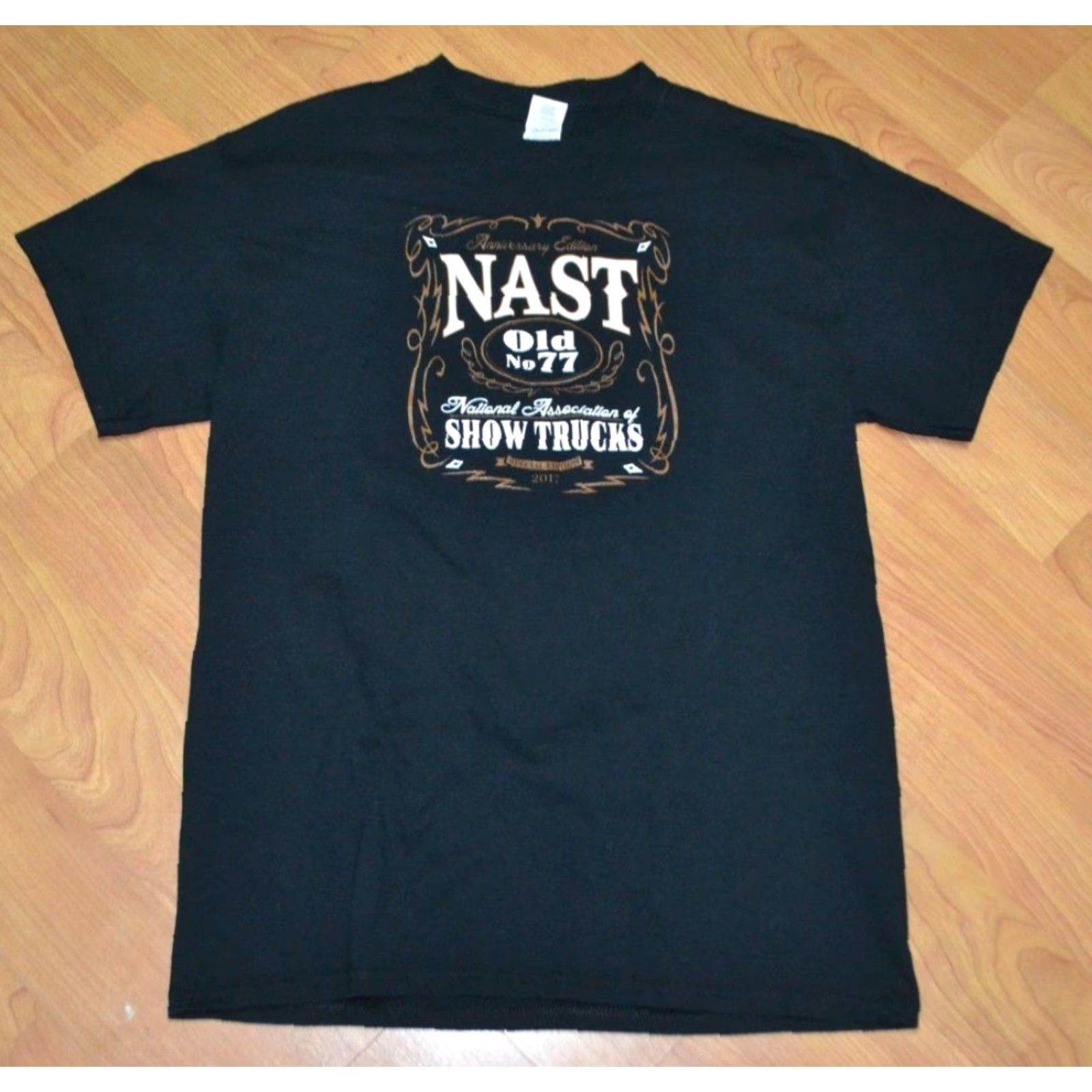 Gildan VINTAGE NAST National Association Of Show Trucks T Shirt Medium Smokey Bandit Michigan Size US M / EU 48-50 / 2 - 3 Thumbnail