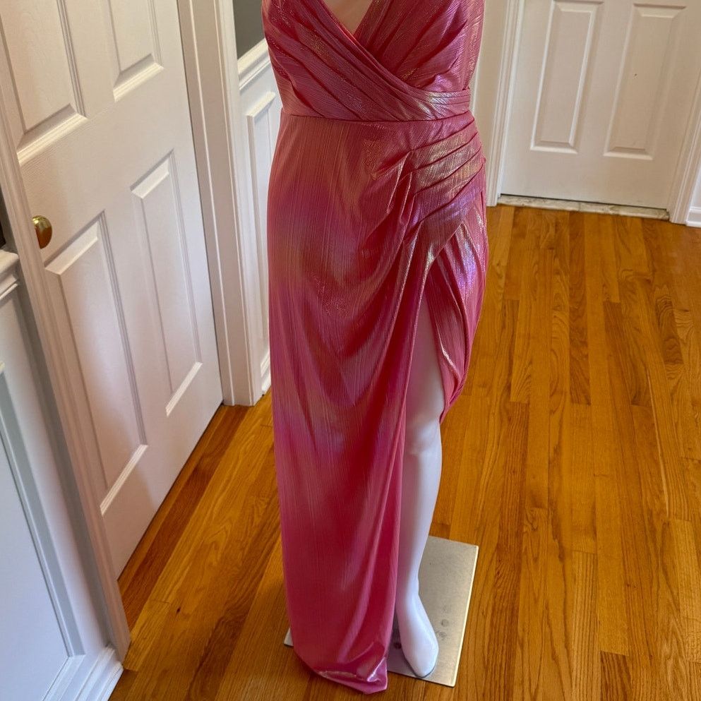 Retrofete NEW NWT Retrofete Yesi Pink Maxi Dress Size Large Size L / US 10 / IT 46 - 5 Thumbnail
