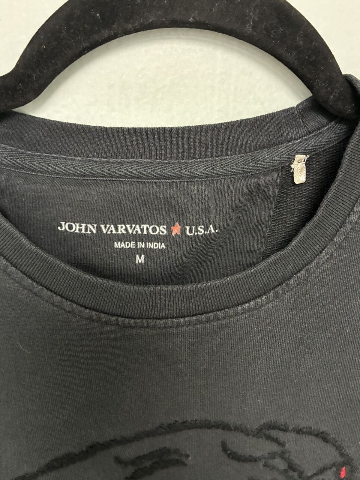 John Varvatos Varvatos Tiger Long Sleeve Tee Medium Size US M / EU 48-50 / 2 - 4 Thumbnail