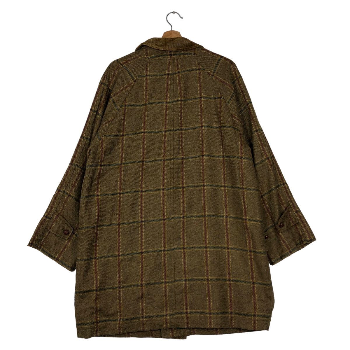 DAKS 🔥Vintage Wool Jacket Daks Fly Herringbone Tartan Design Size US M / EU 48-50 / 2 - 8 Thumbnail
