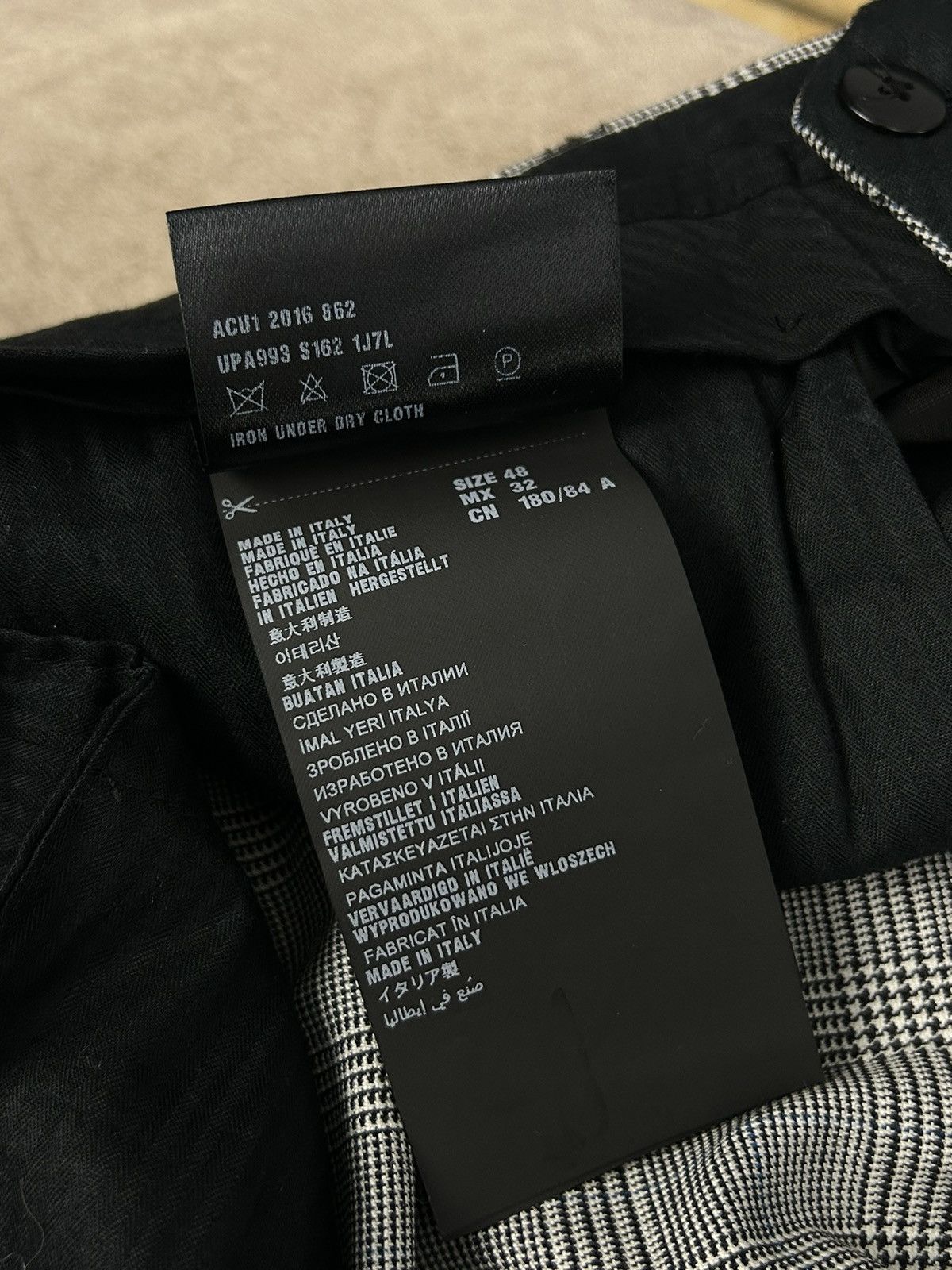 Prada PRADA Classic Wool Silk Trousers Pants – Size 48 Size US 32 / EU 48 - 13 Thumbnail