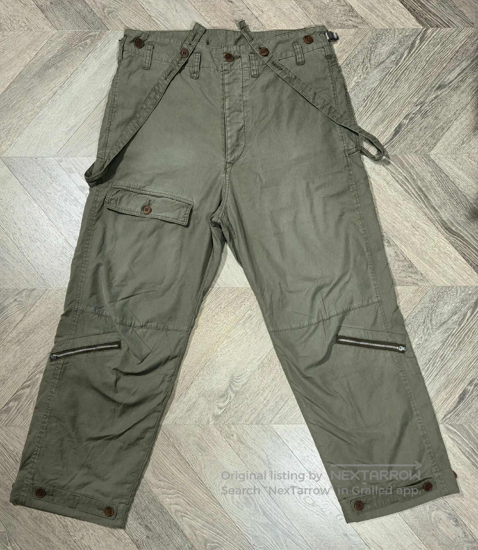 Visvim visvim northrop pants with adjustable suspenders. Size US 32 / EU 48 - 1 Thumbnail