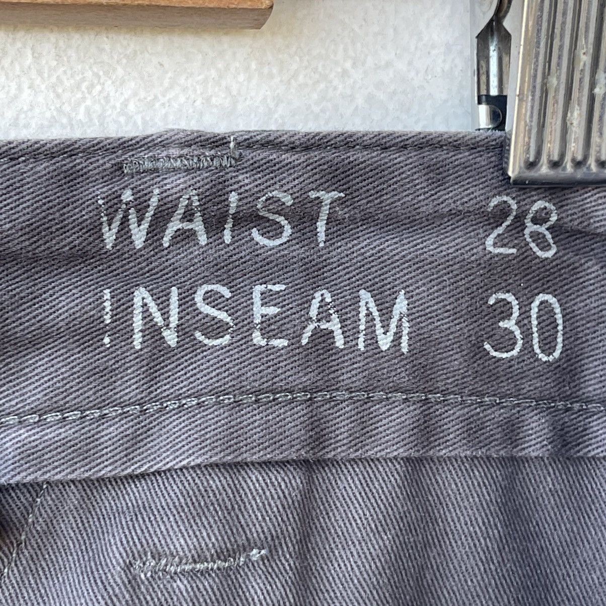 RRL Ralph Lauren RRL Ralph Lauren Herringbone Twill (HBT) Officer Trousers Size US 28 / EU 44 - 17 Thumbnail