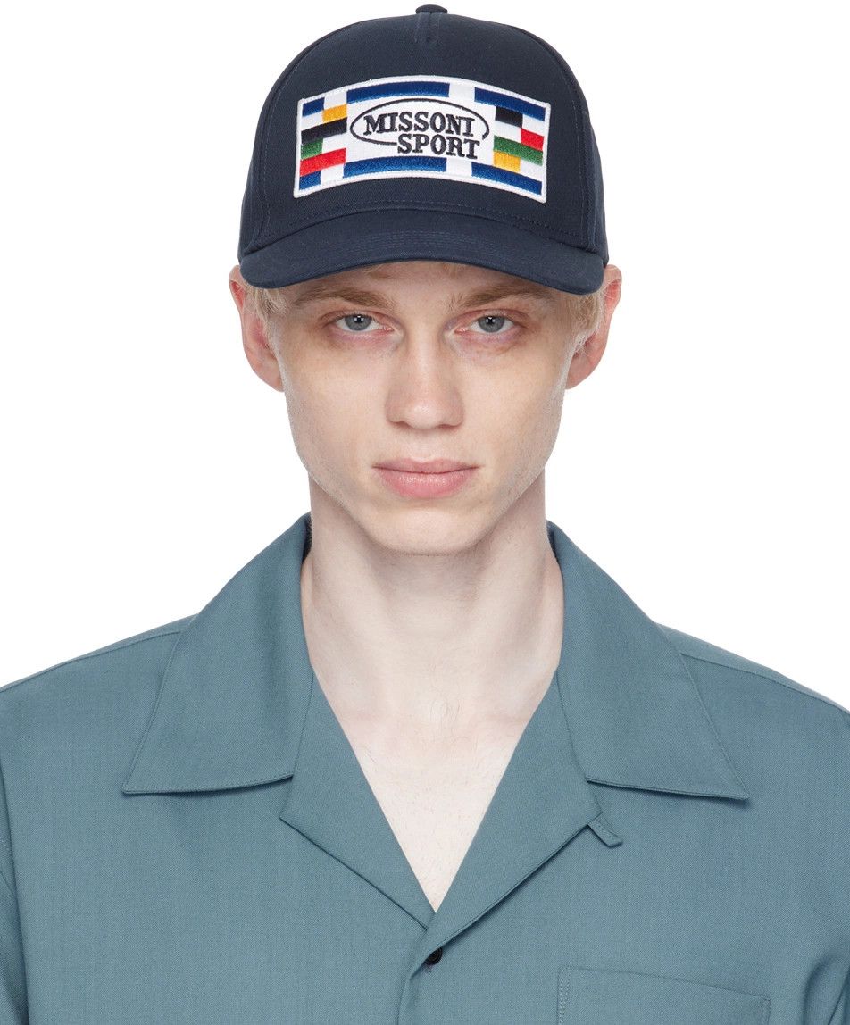 Missoni o1y0225 Size : OS / Logo Cap / Hat in Midnight Blue Size ONE SIZE - 1 Thumbnail