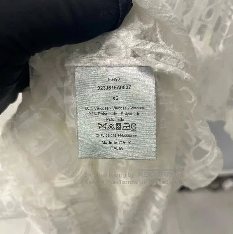 Dior Dior White Lightweight Women's T. Size XS / US 0-2 / IT 36-38 - 5 Thumbnail