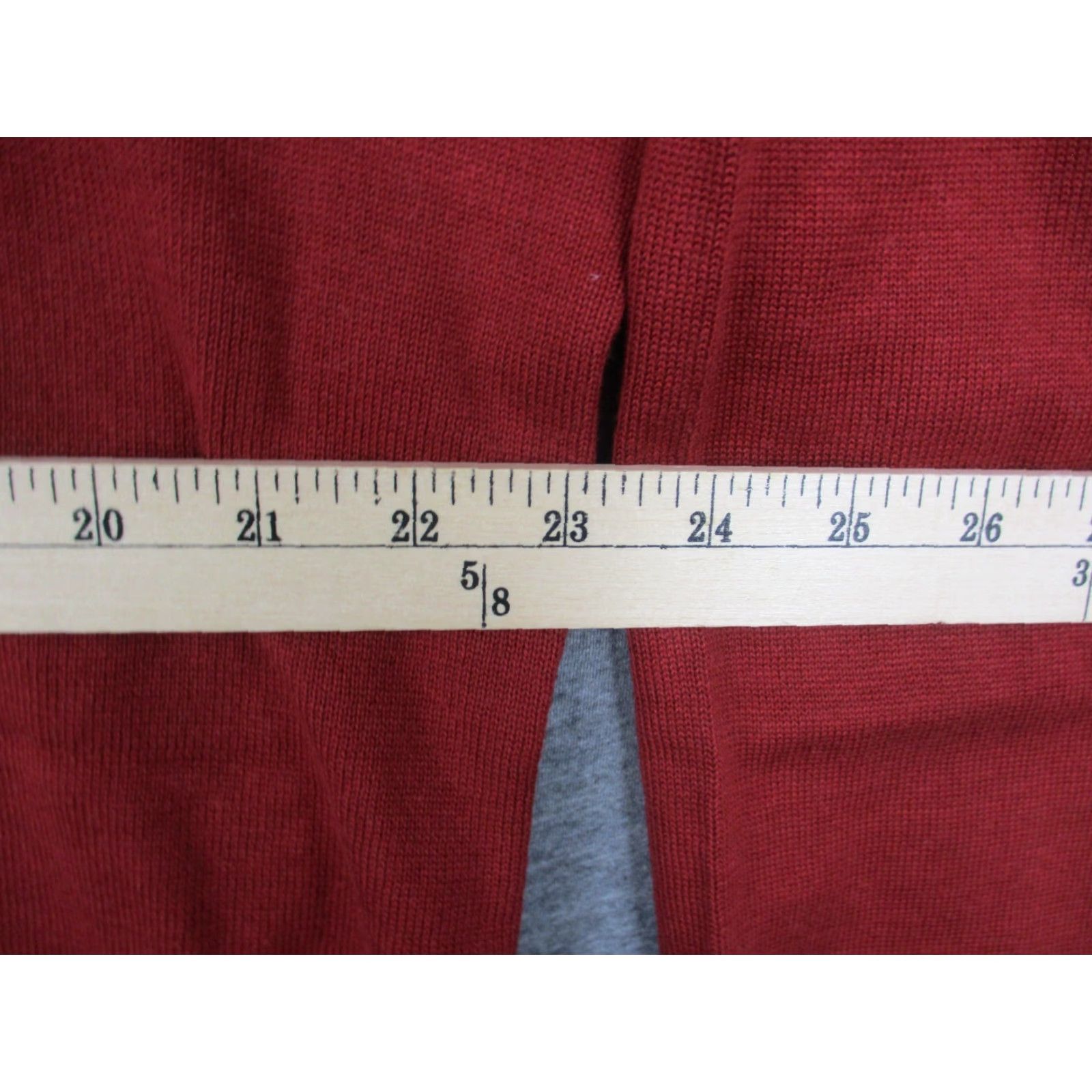 Vintage VINTAGE Le Lis Alabama Women's Cropped Sweater Medium Crimson Red NWT Size M / US 6-8 / IT 42-44 - 5 Thumbnail